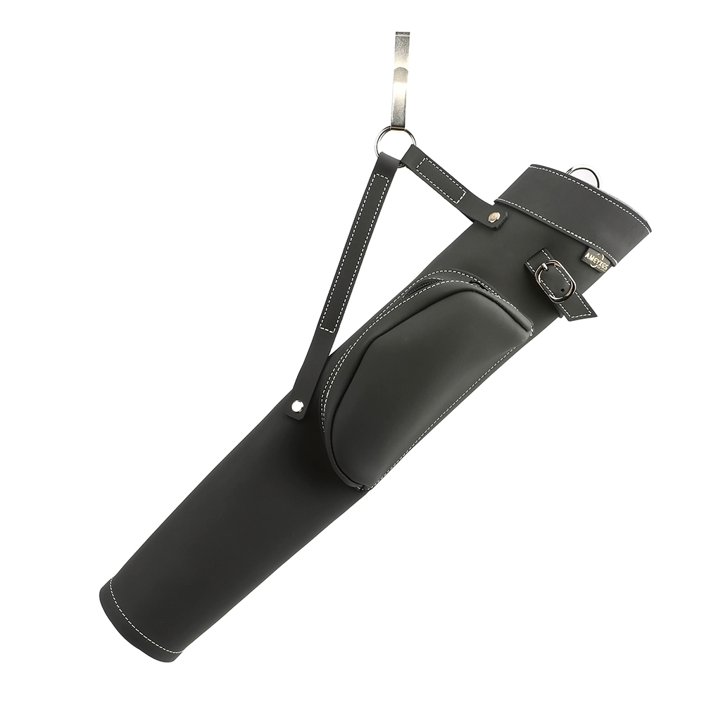 Leather Archery Quiver Waist or Shoulder Carry 
