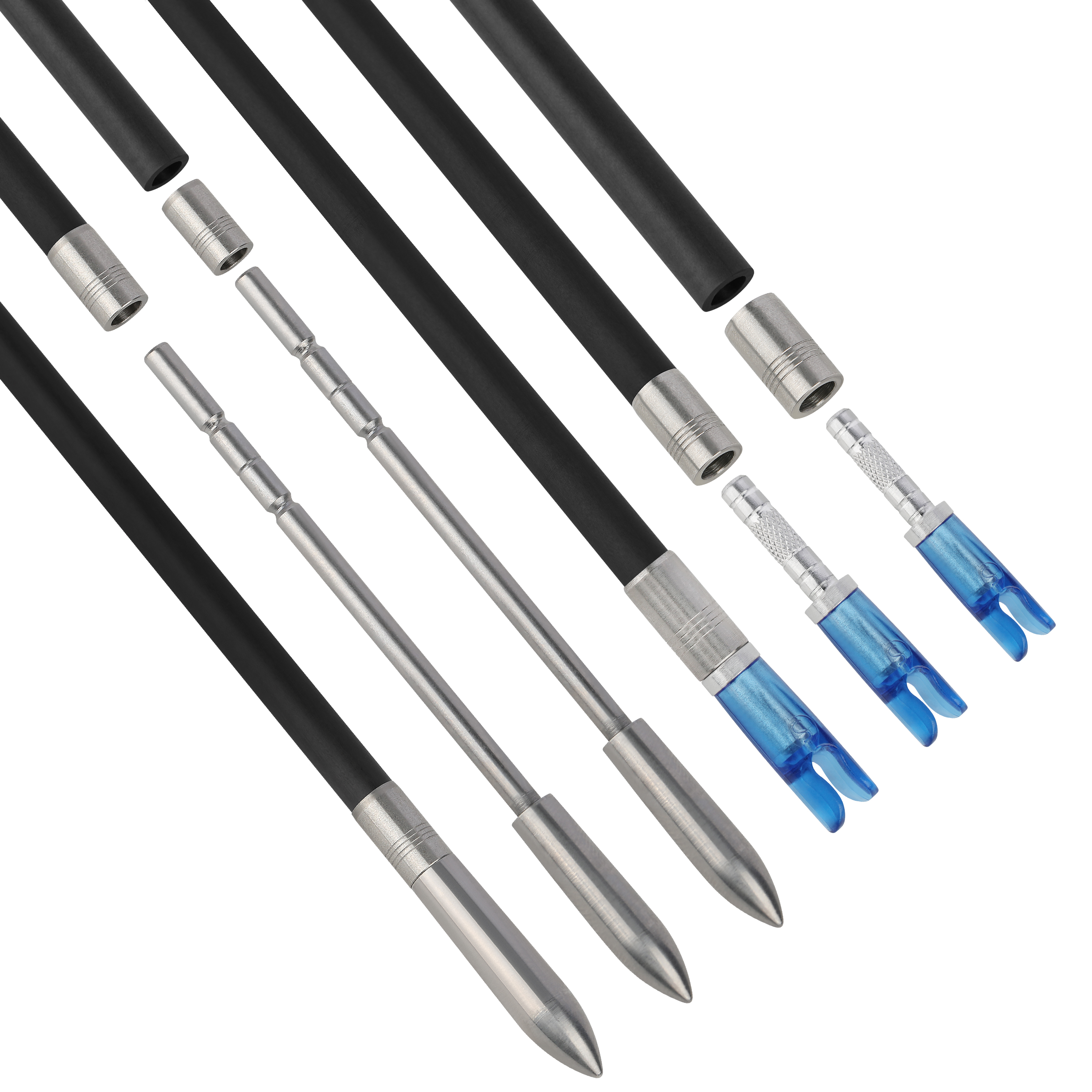 Pan God Ice Point High-Carbon Arrows 12pcs – 32" Spine 350–1000