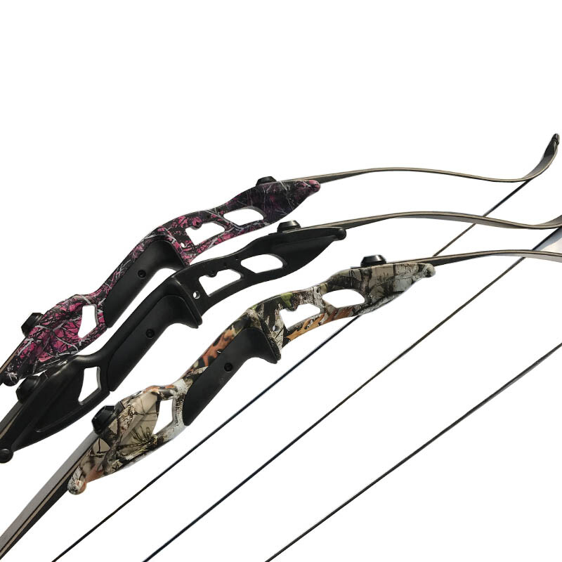 F179 30-50lbs Archery Recurve Bow Kit 56" Takedown Hunting
