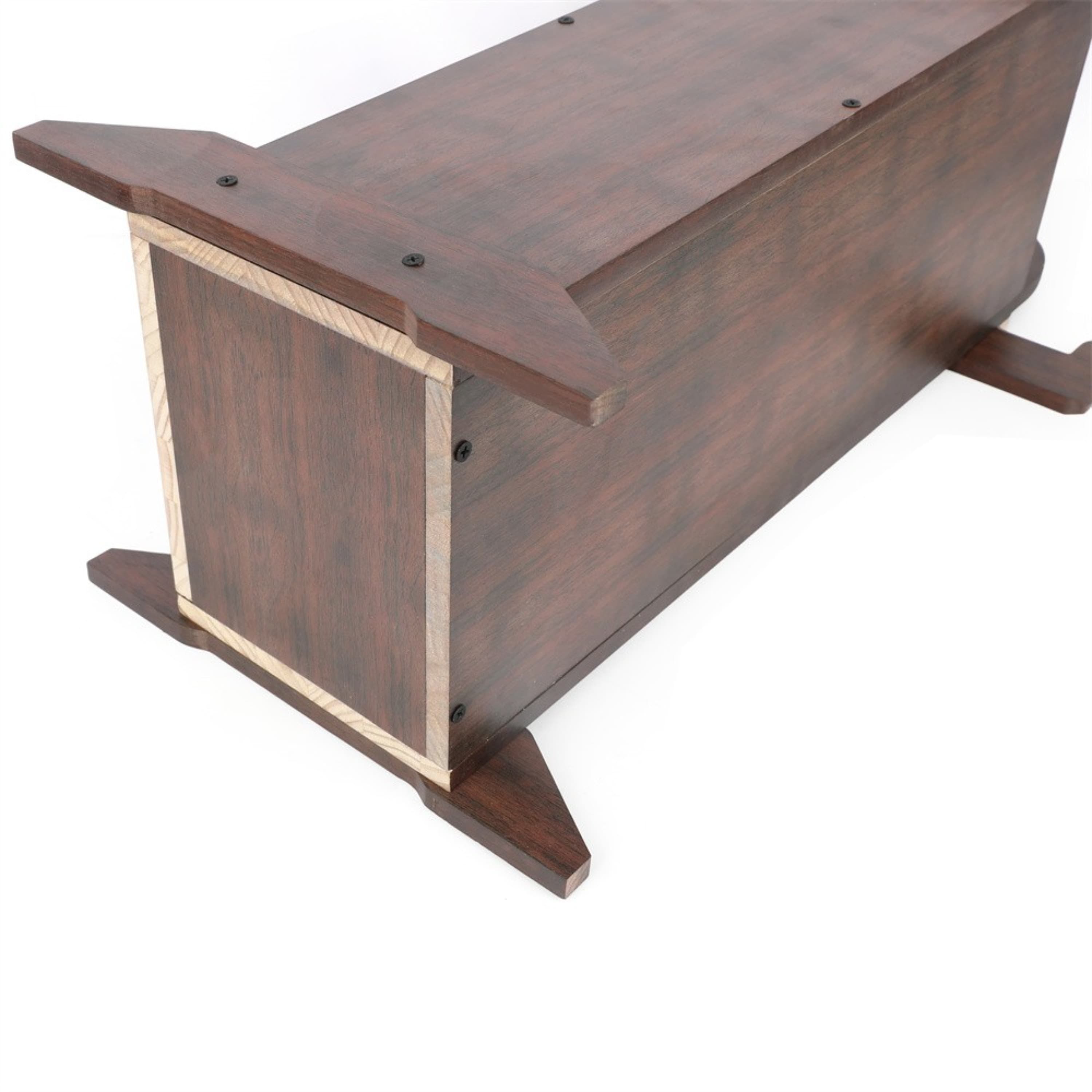 Solid Wooden Archery Arrow Case & Bow Stand