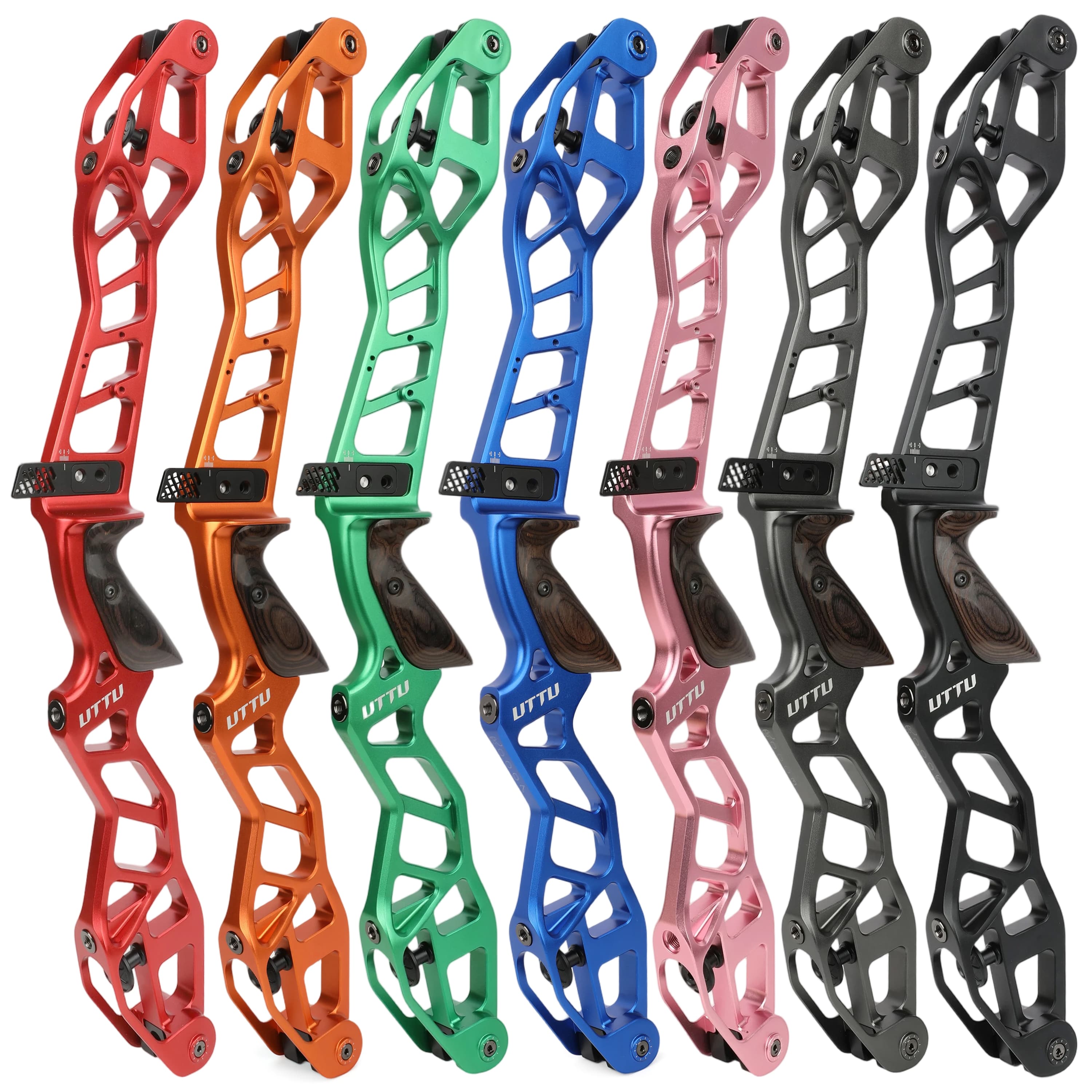 UTTU 25" ILF Recurve Bow Riser CNC Aluminum Competition RH