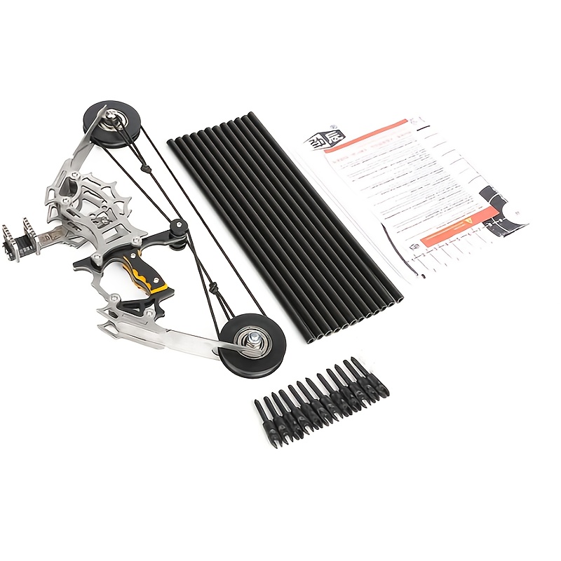 Terminator Stainless Steel Compound Bow – 12lb, 40-50m Range