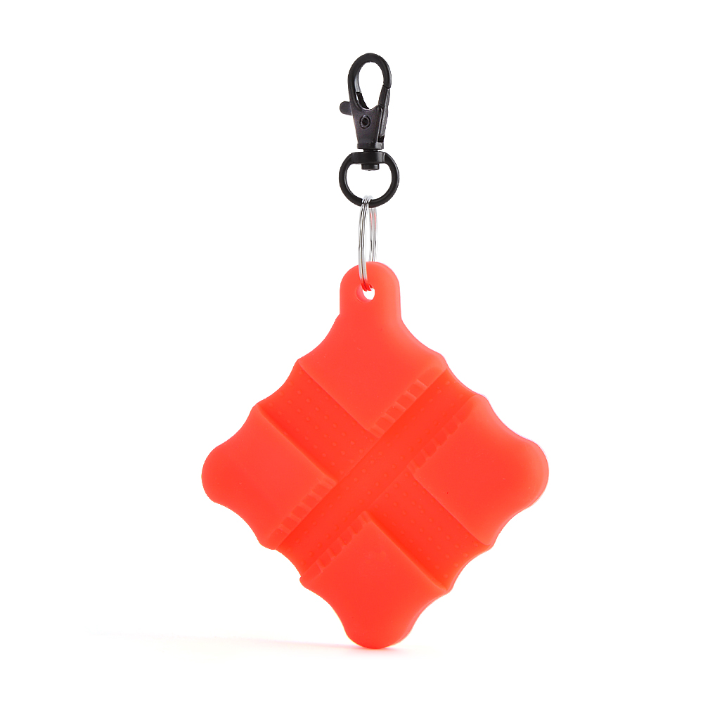 Silicone Square Arrow Puller Grip with Dual Grooves for Archery