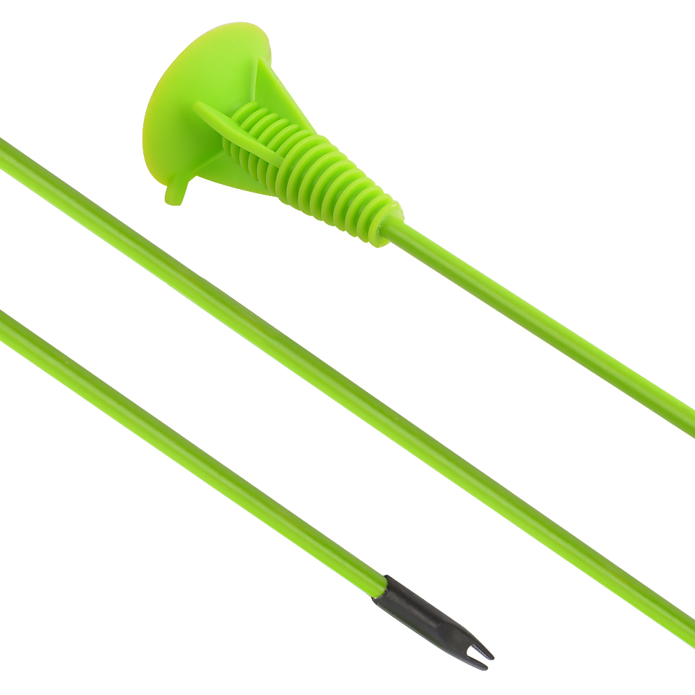 Children's Suction Cup Arrows Green 30g 12-Pack with Strong Adhesion  Bullet Points: