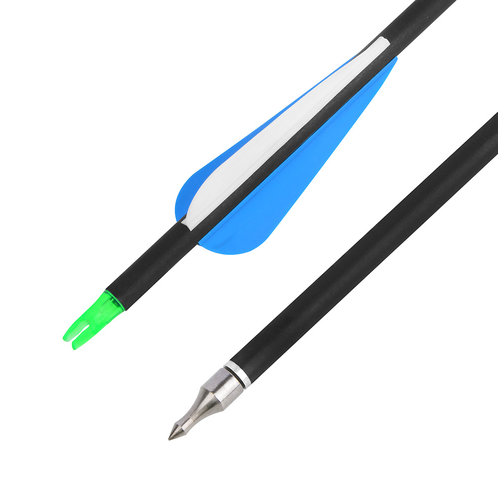 500 Spine Mixed Carbon Arrows – 12pcs