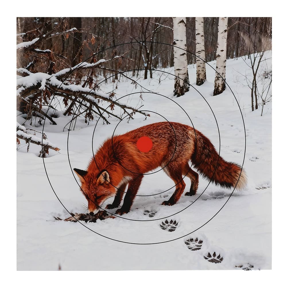 40x40cm Archery Target Paper Face Animal Arrow Bow Shooting 