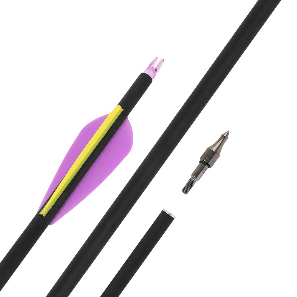 30" Carbon Arrows SP500 for Recurve/Compound Archery