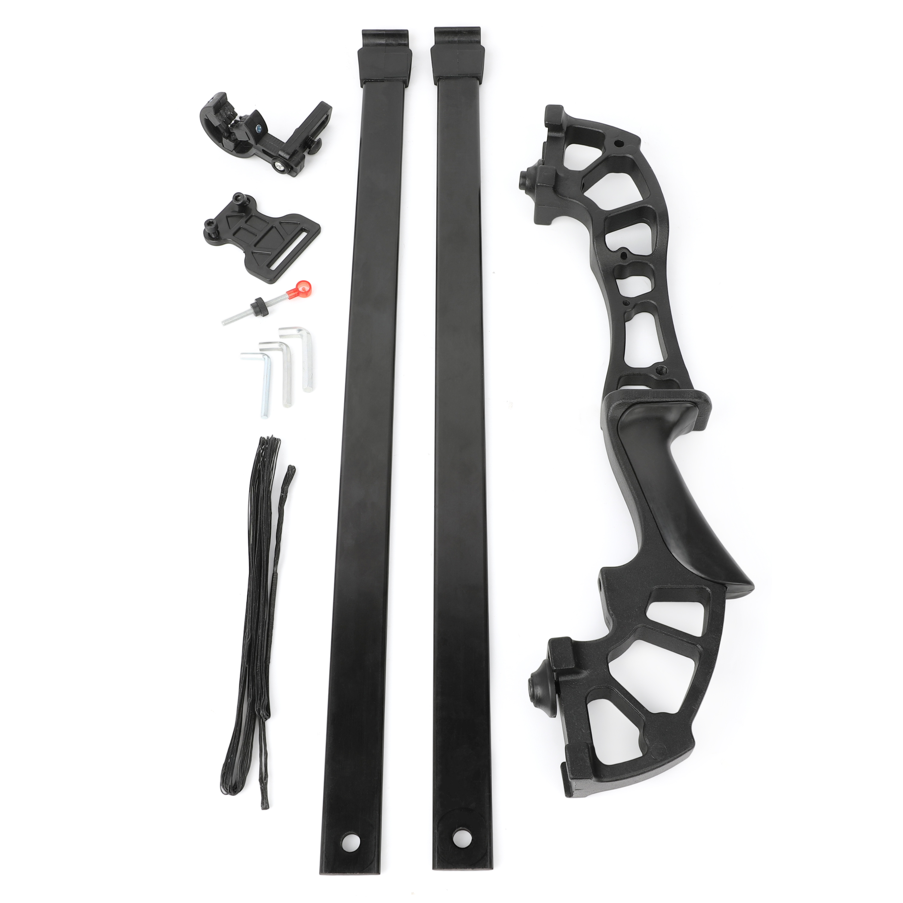 40lbs Black Recurve Bow Straight Pull Bow for Hunting Archery