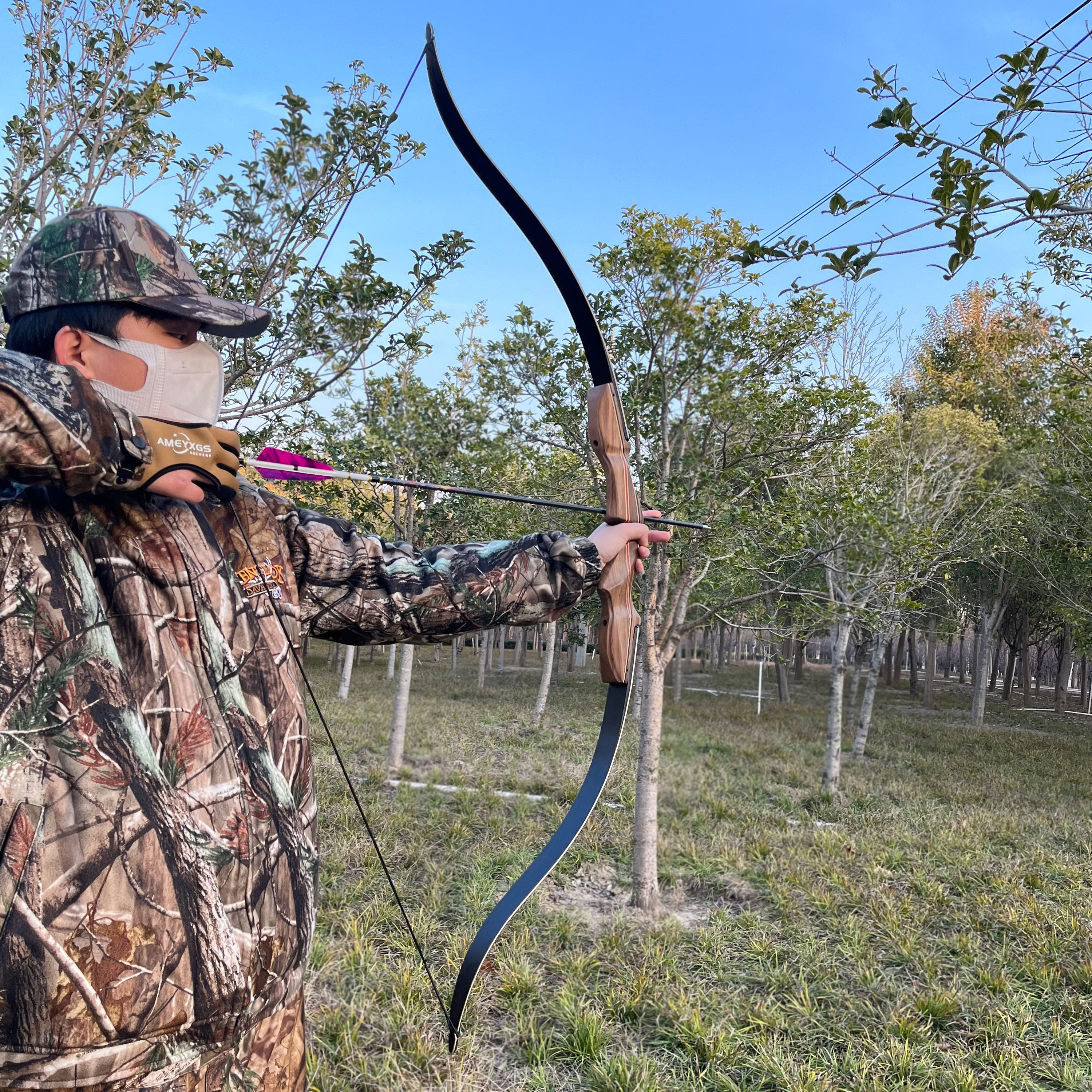 Kaimai 710 Takedown Recurve Bow 30-60lbs with Full Archery Set