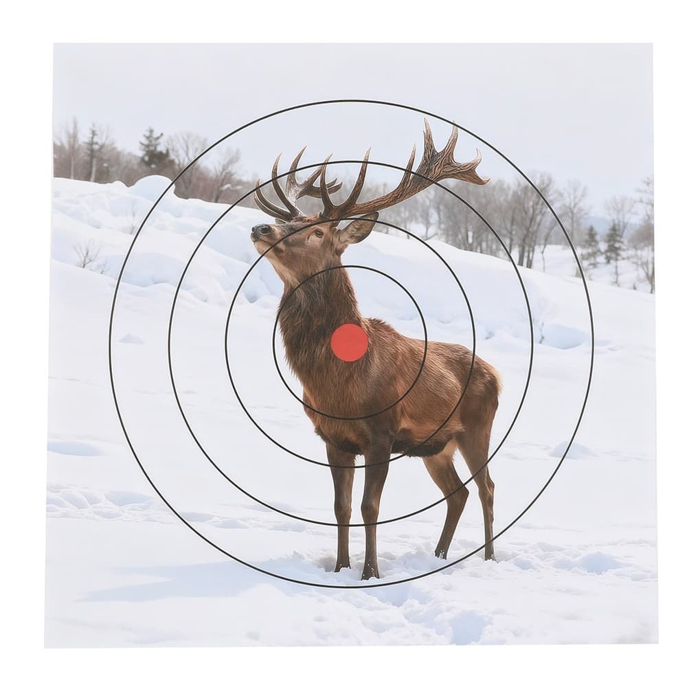 40x40cm Archery Target Paper Face Animal Arrow Bow Shooting 