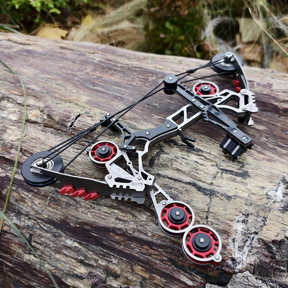 Mini Compound Bow Kit 10lbs with 8 Arrows