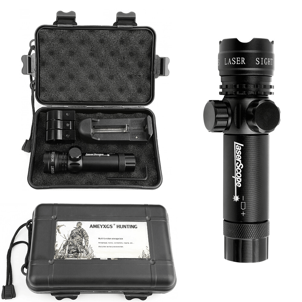 Compound Bow Green Laser Dot Sight with 20mm Mount