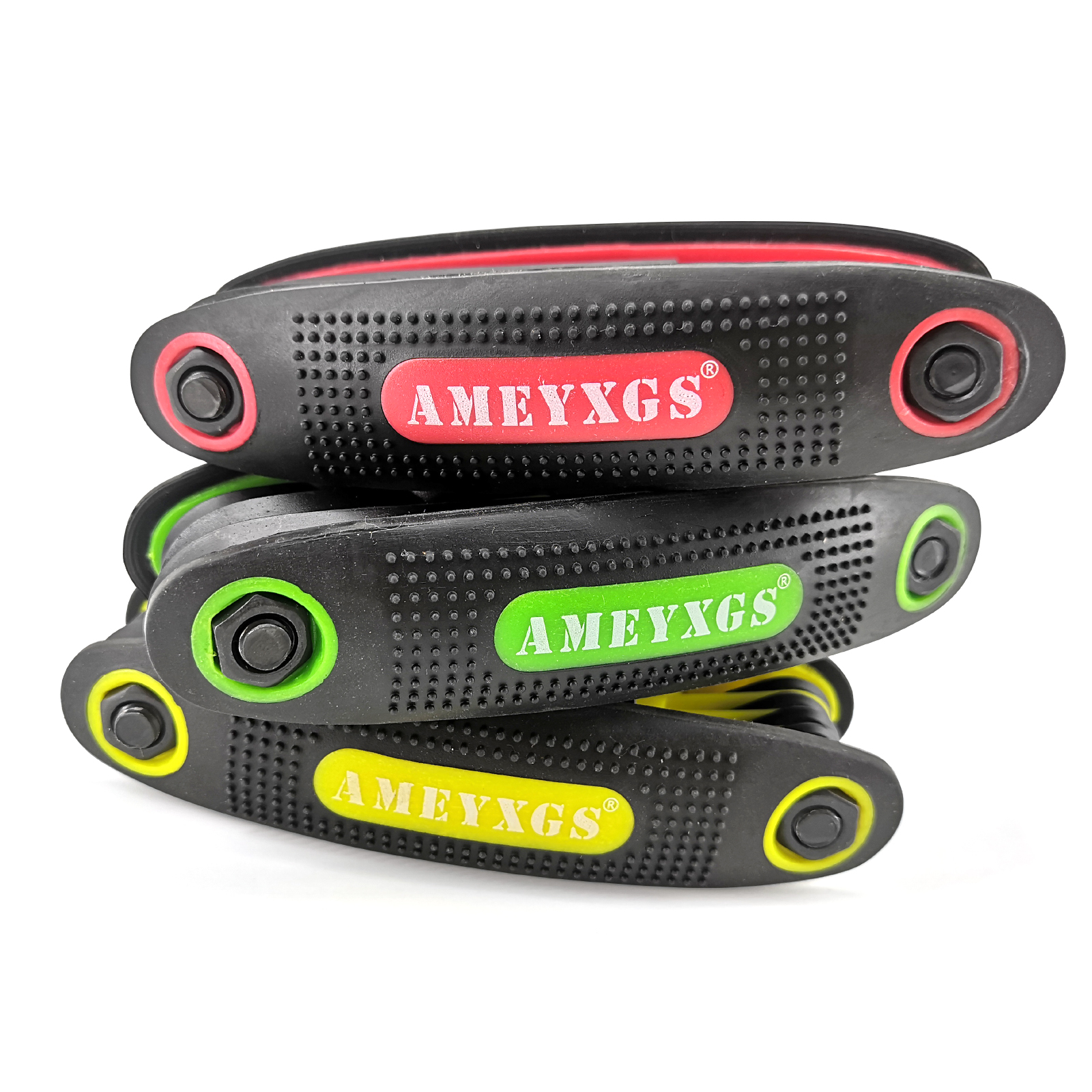 AMEYXGS Imperial Allen Wrench Set 1/4 to 5/64 Inch – 9 Sizes