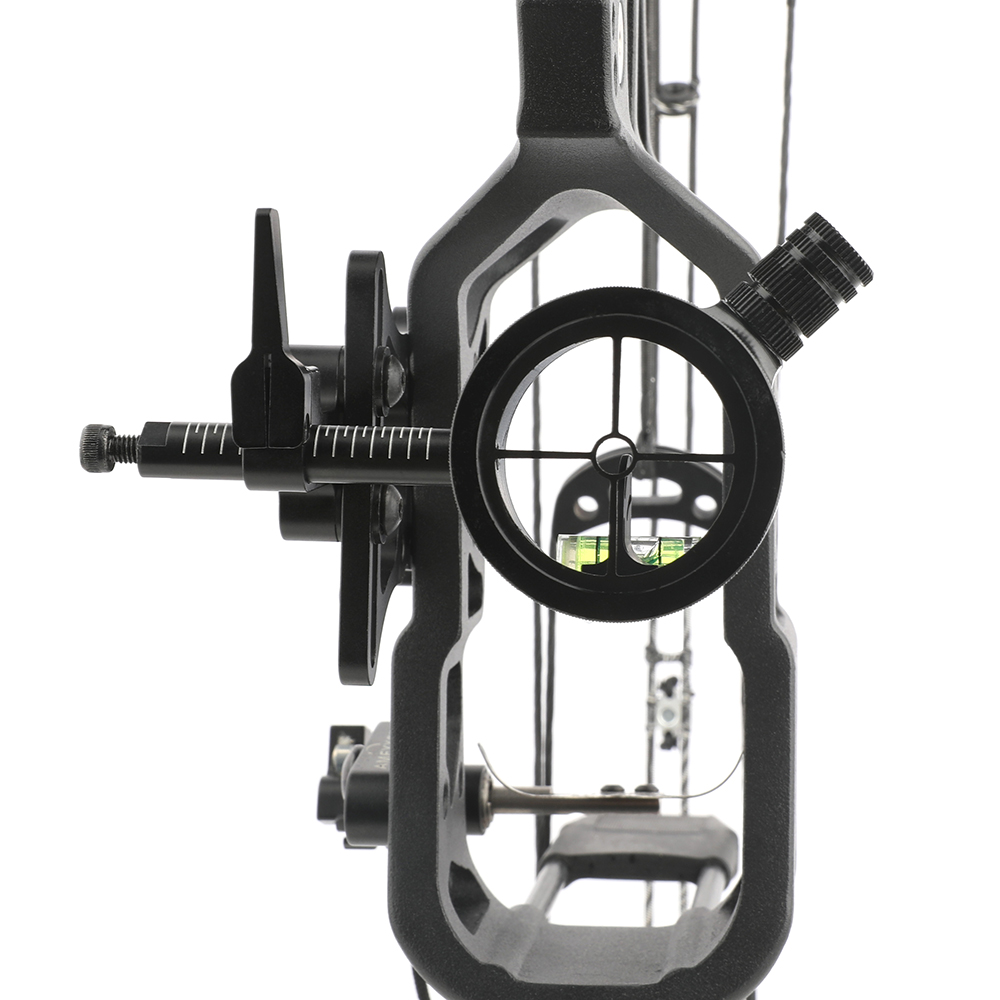 AME Dual-Lever 2-Pin Bow Sight Black CNC Aluminum