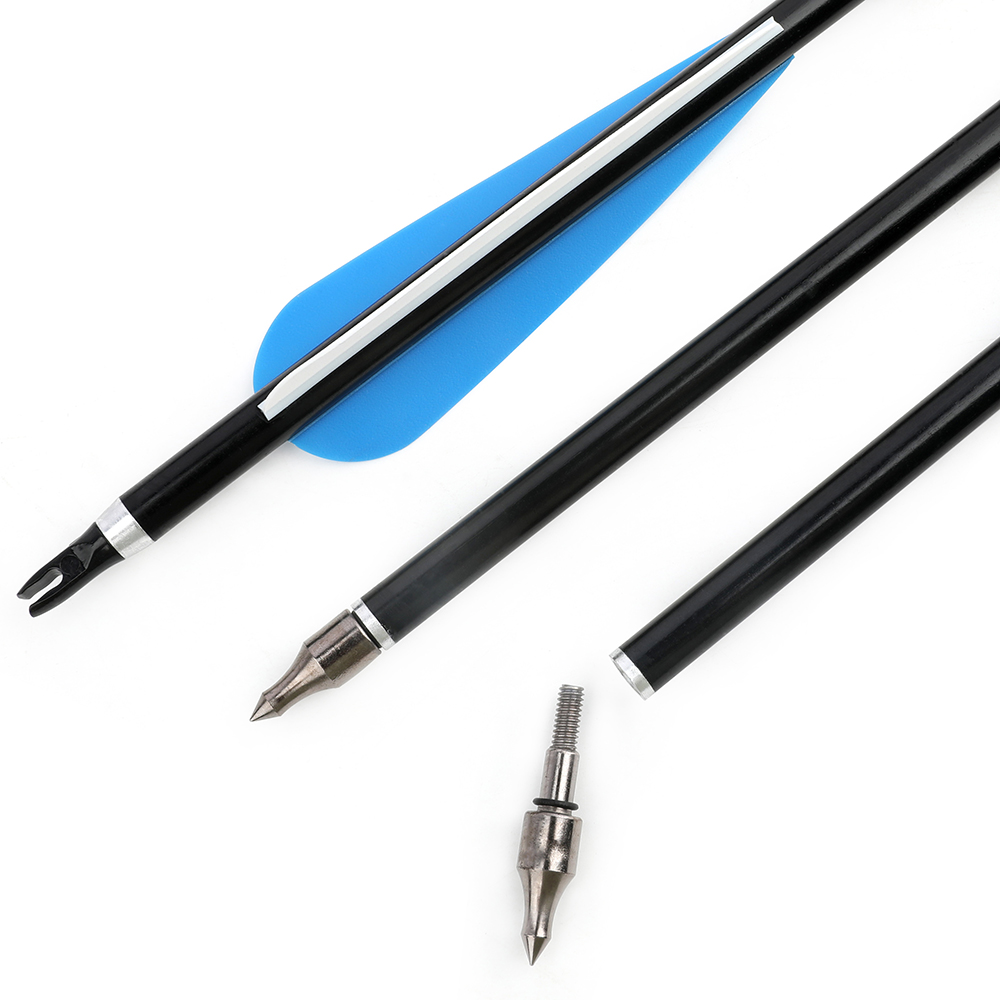  Aluminum Arrows 300 Spine 4" Vanes 6/12pcs