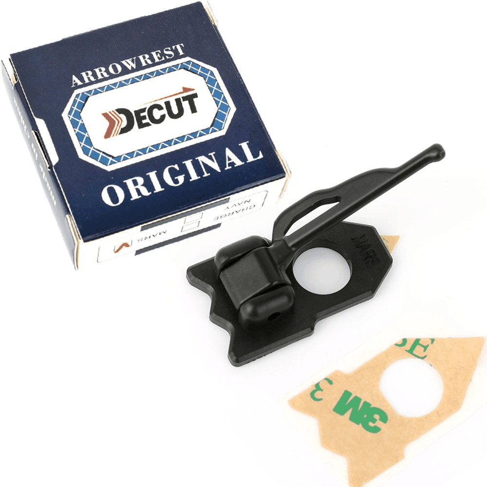 DECUT Arrow Rest Recurve Bow Shooting Adhesive Plastic Archery