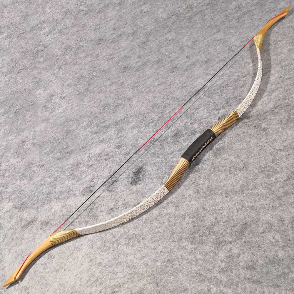 Wooden Mongolian Horsebow Archery Set 25–55lbs Hunting Bow