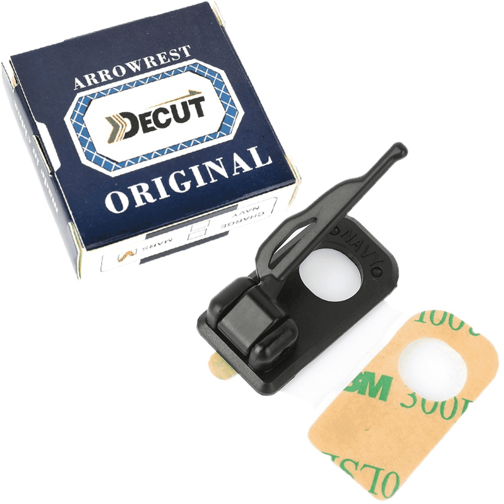 DECUT Arrow Rest Recurve Bow Shooting Adhesive Plastic Archery