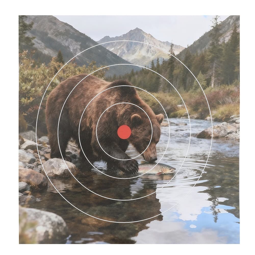 40x40cm Archery Target Paper Face Animal Arrow Bow Shooting 