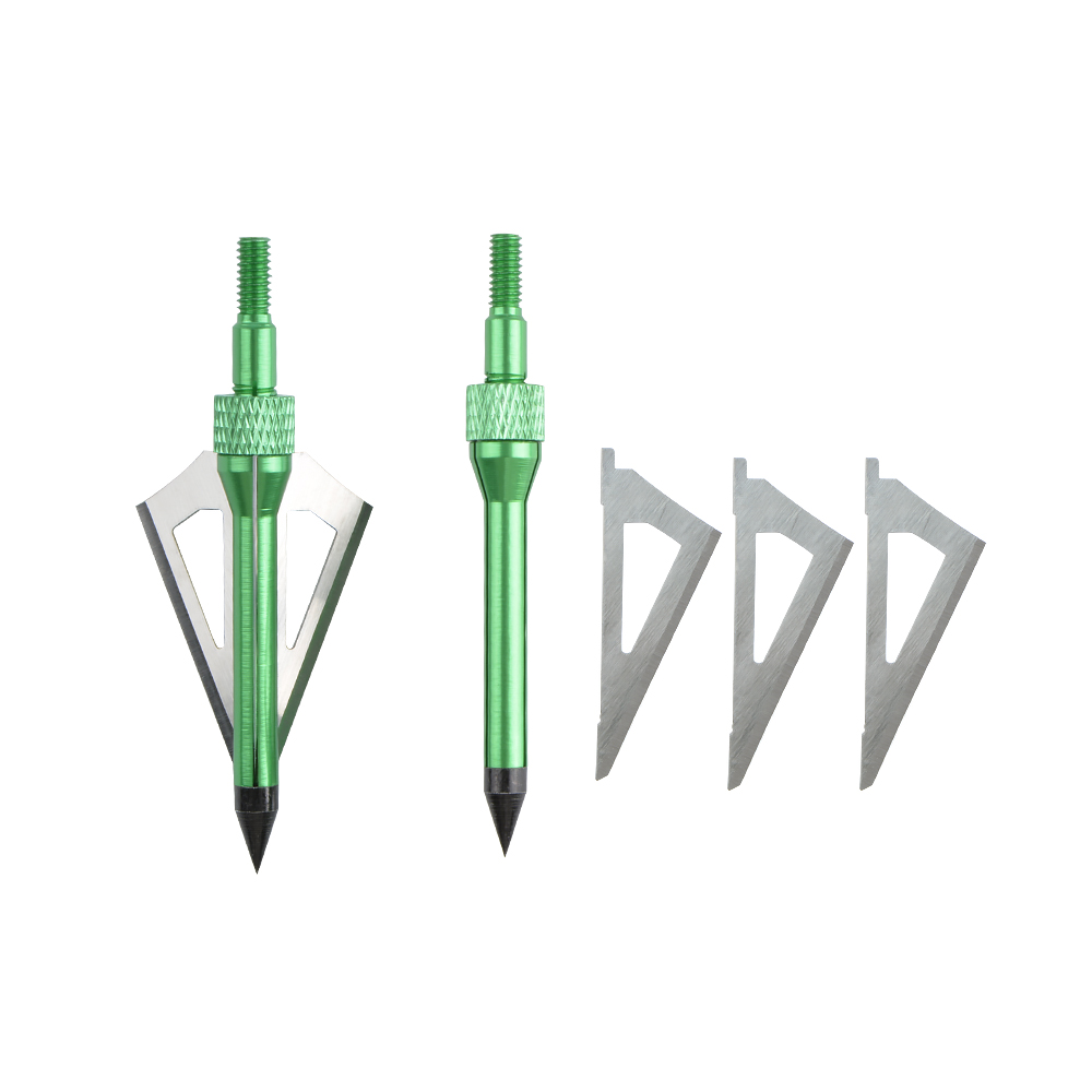 ox with Foam Insert for Arrowheads – Silver, Fits 6 Arrowheads (100 Grain) + 1 Arrow Box