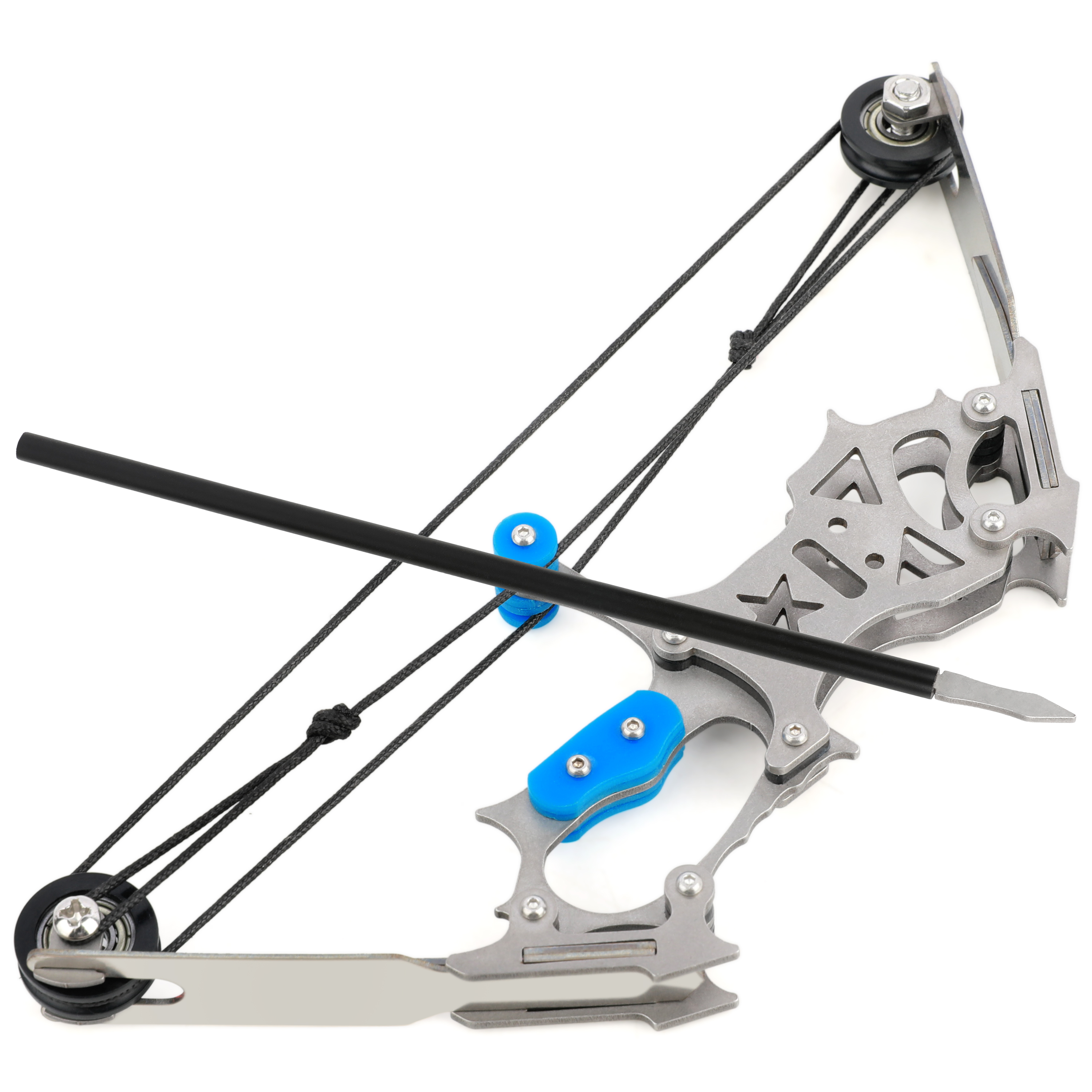 Mini Compound Bow Arrow Set Gift Target Toy Archery Practice w