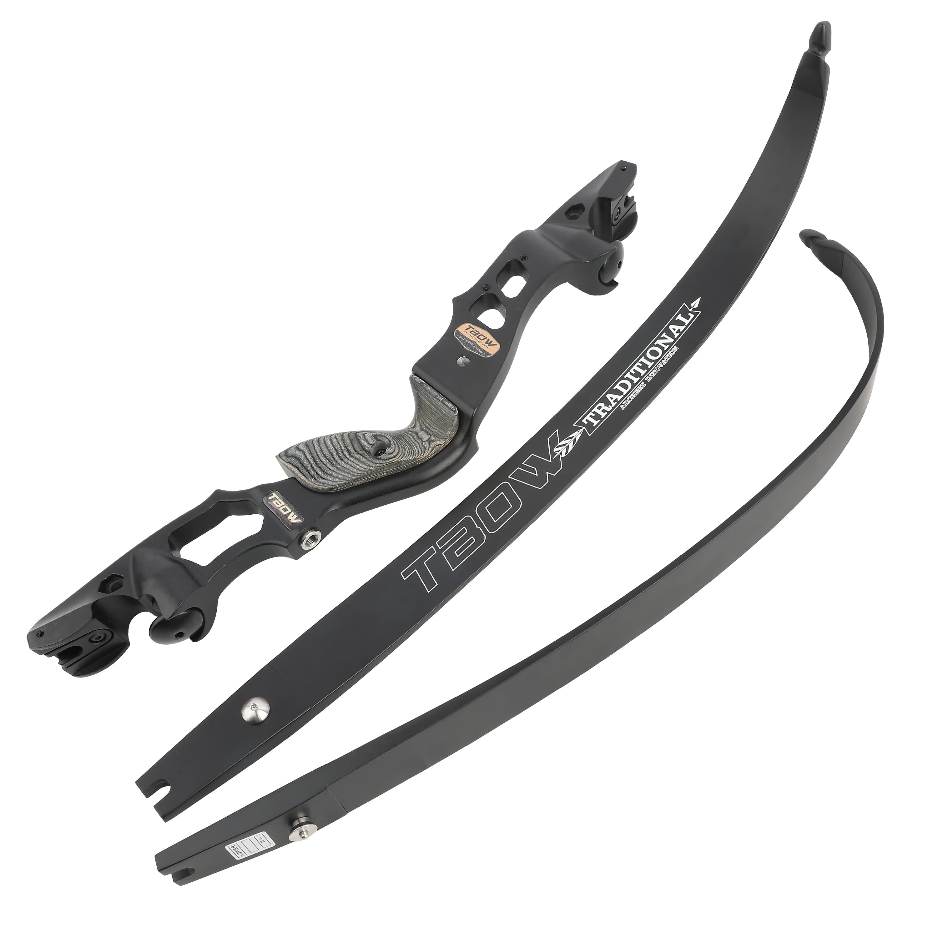 TBOW 62" Recurve Bow ILF Takedown Hunting Bow 25-60lbs