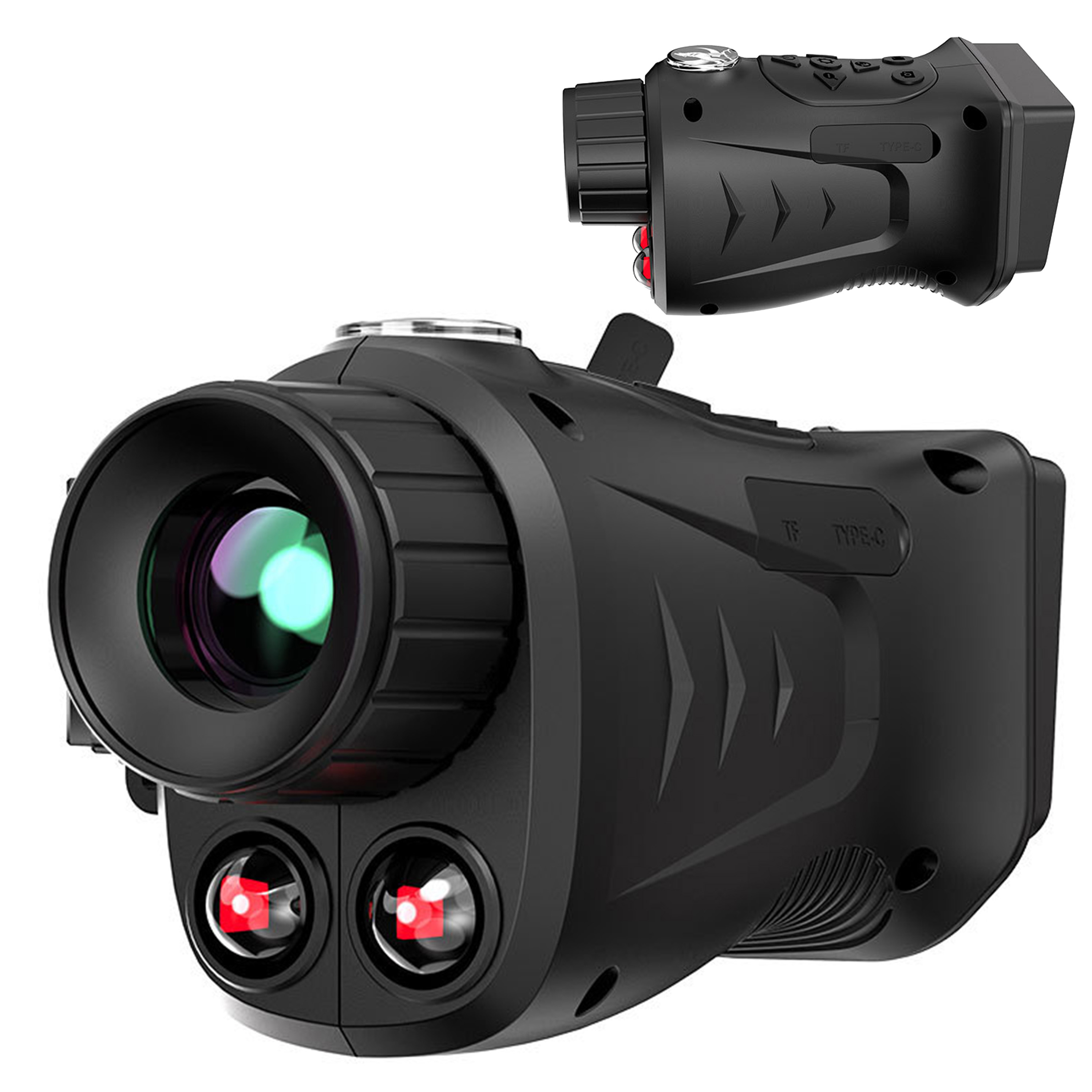 Digital Night Vision Monocular with Dual IR Recording Long Endurance