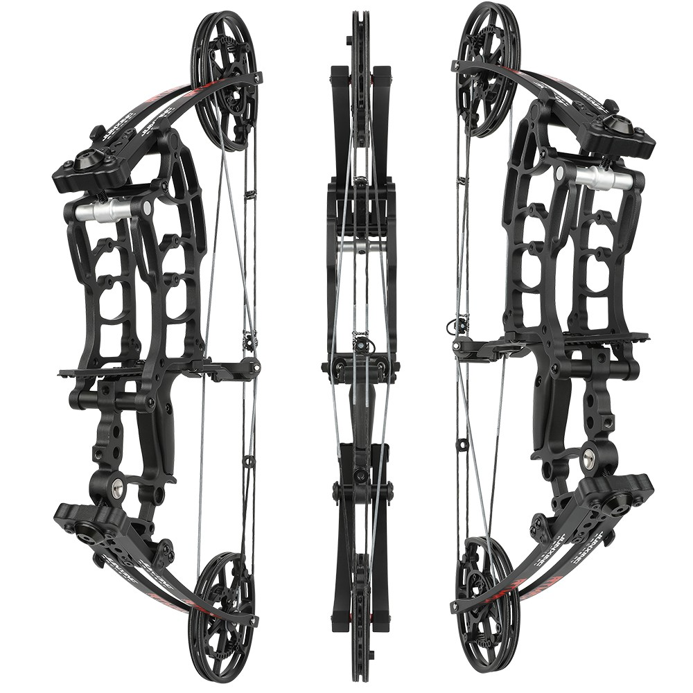 M109KA Compound Bow Set 40-65lbs Adjustable with Arrows Kit