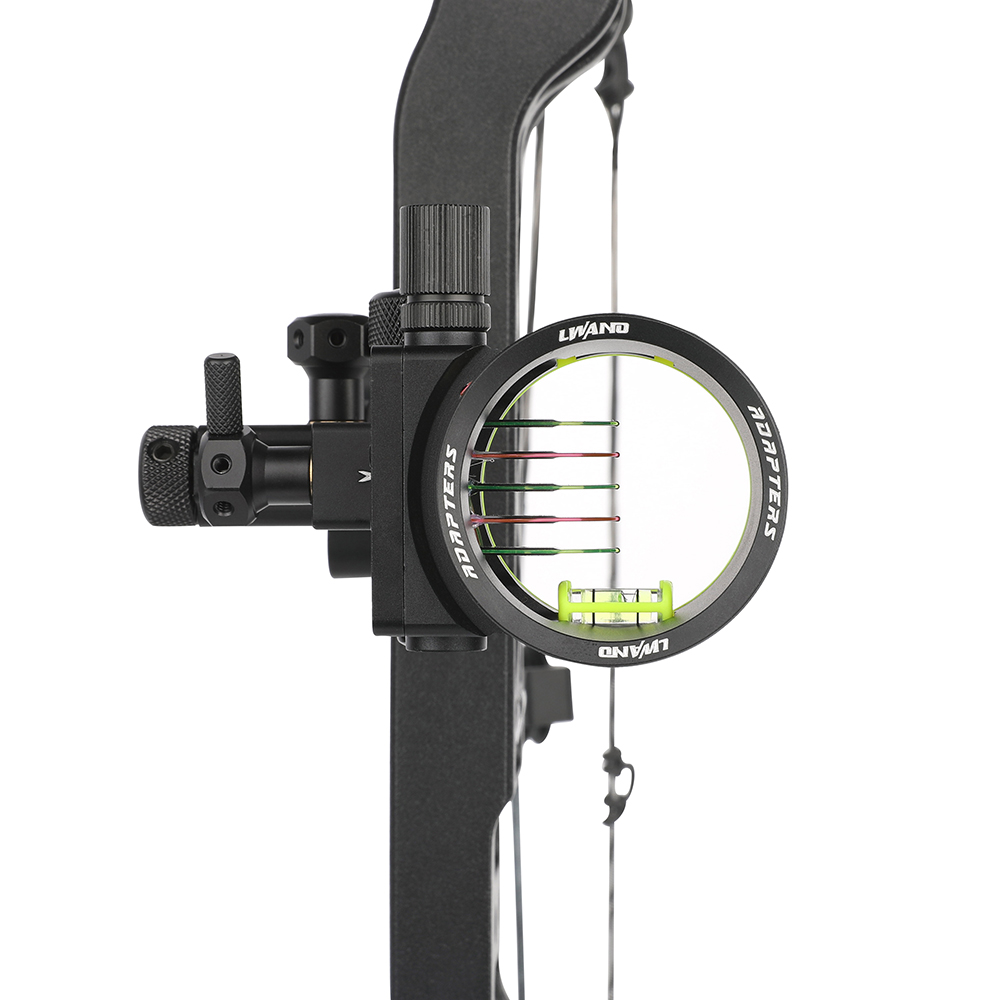M2 Compound Bow Sight 0.019" Fiber Optic Right Hand Archery