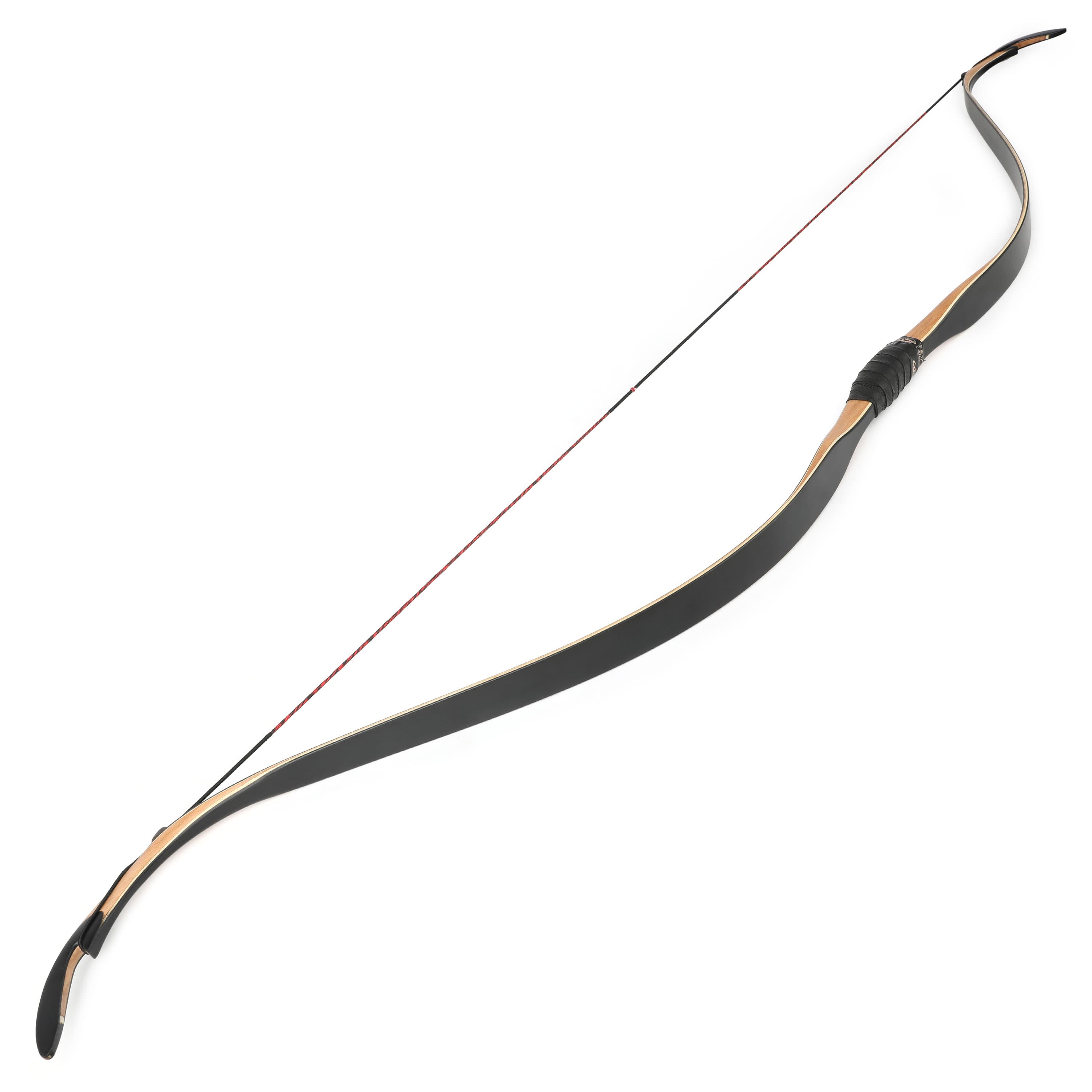 56" Traditional Laminated Longbow 20–45lbs RH LH Shooting Bow