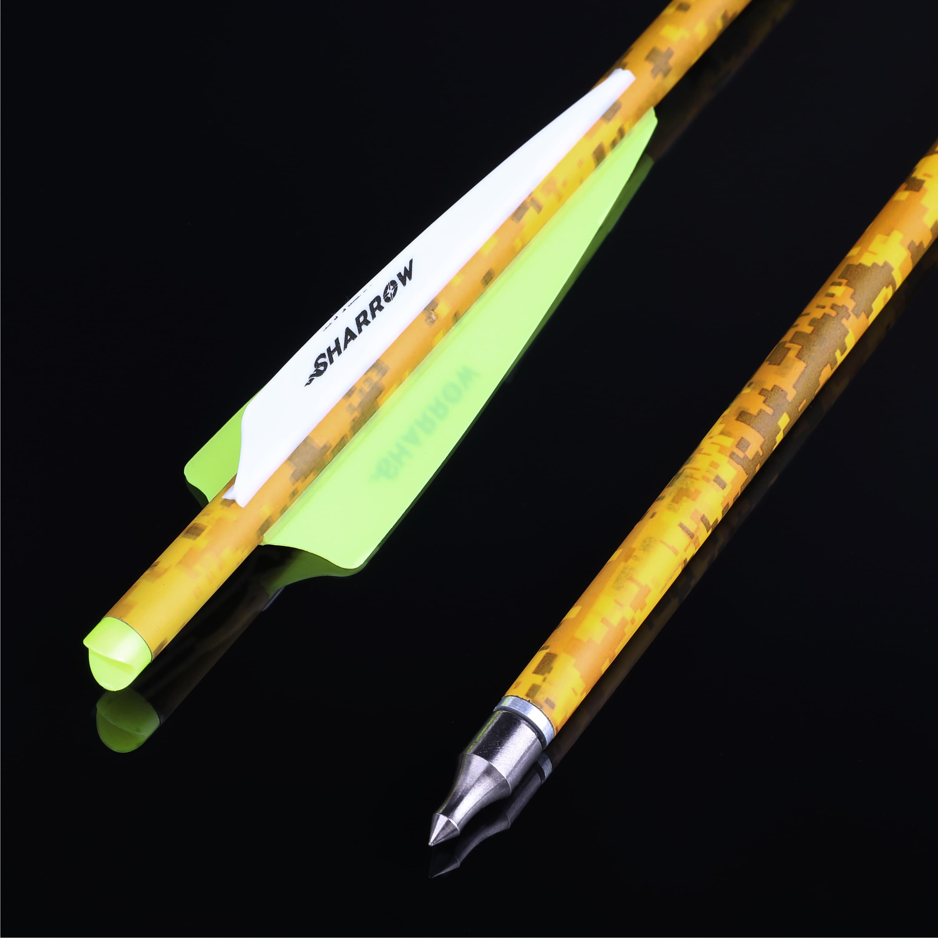 16/18” Crossbow Bolts Carbon Arrows Hunting Shooting Hunting 12x 