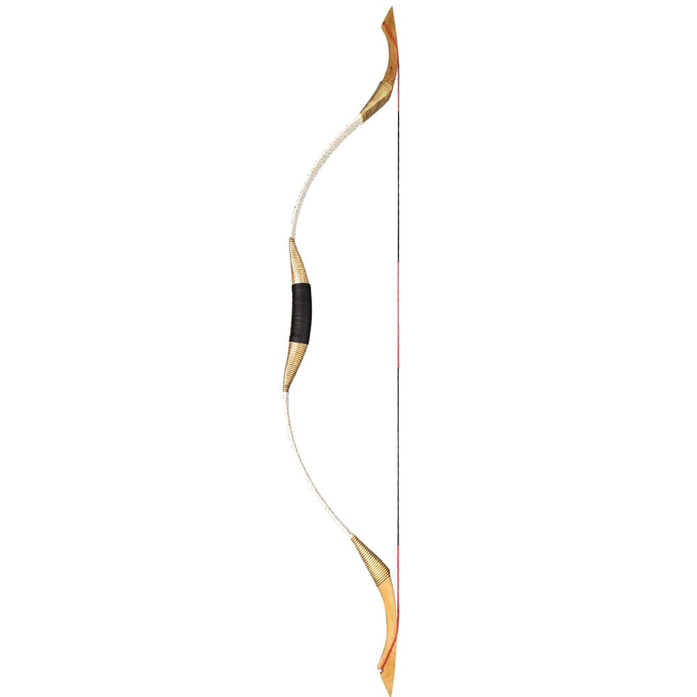 Wooden Mongolian Horsebow Archery Set 25–55lbs Hunting Bow