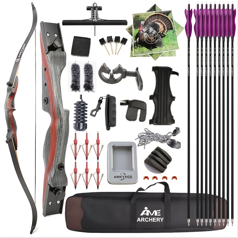 Begir Hunting Bow by Apex – 20-50lb, Laminated Wood Handle