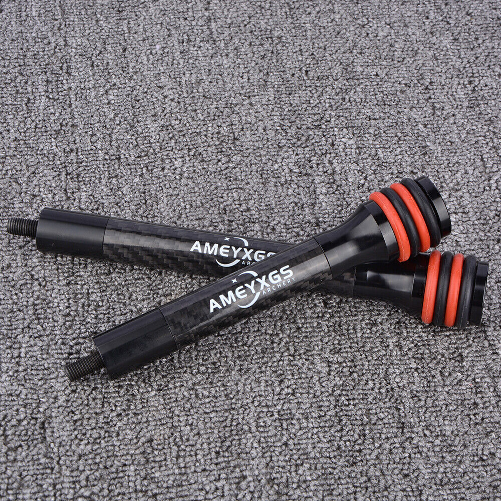 Carbon Fiber Balance Bar Rod 6" 8" 10" 12" Stabilizer Archery Compound Bow Hunt