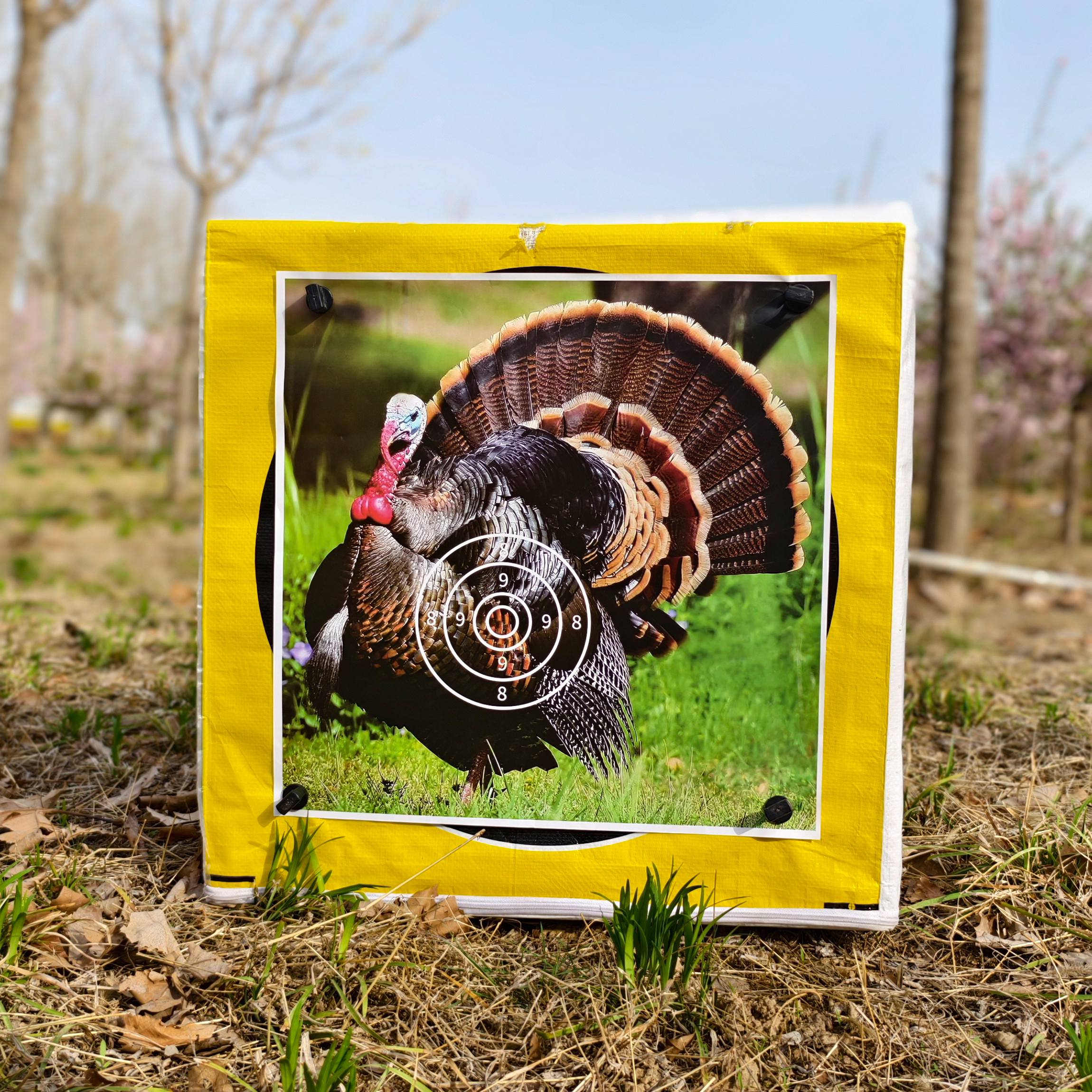 Turkey Target Paper Coated Paper 40x40cm Archery Target