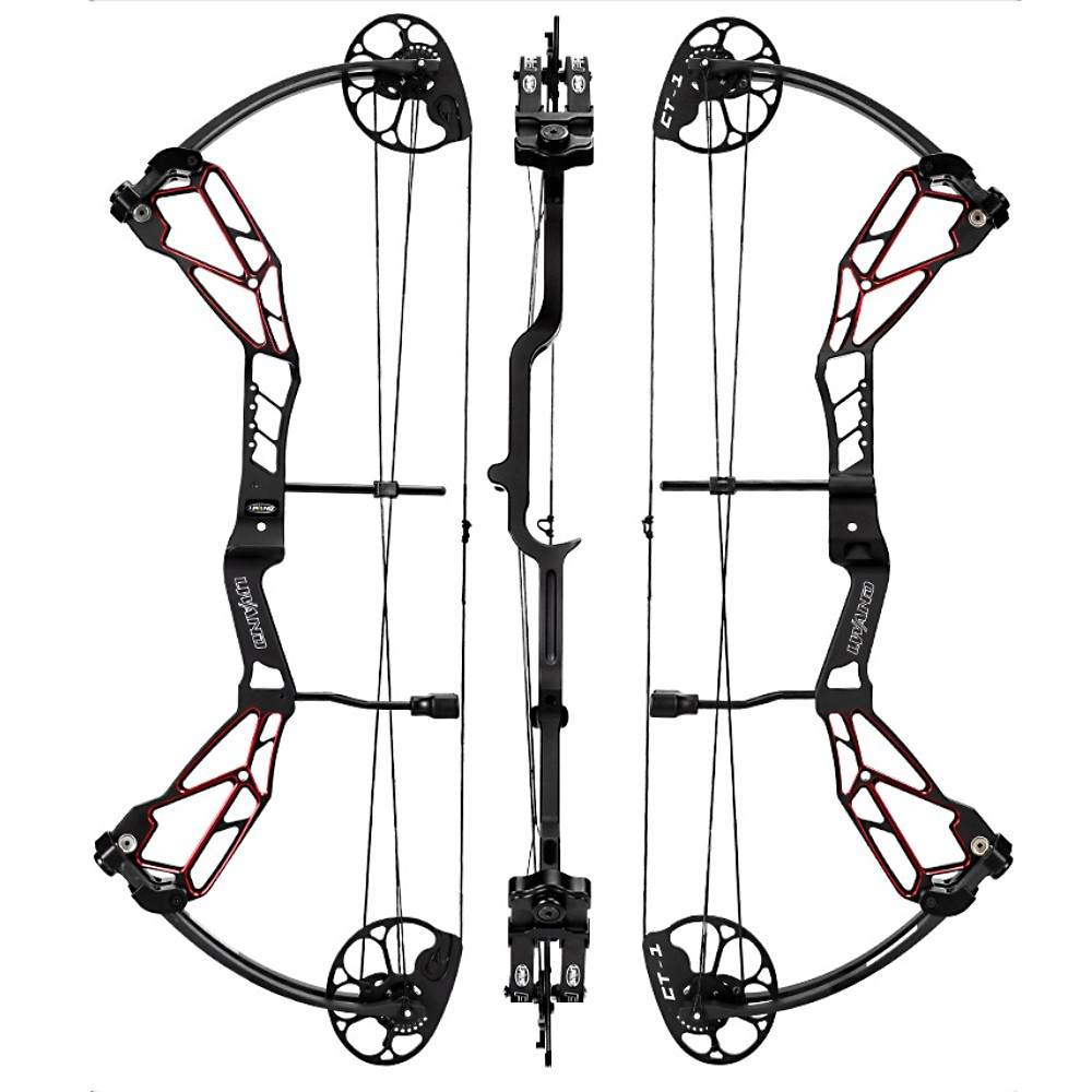 Dark Night Red Compound Bow 30-70lb 320fps Full Kit