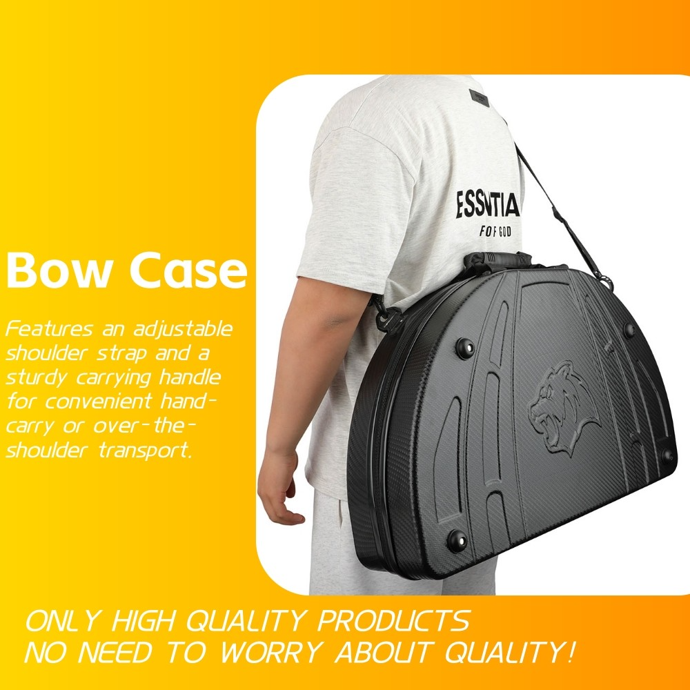 AG2 Dual-Use Bow Case ABS Hard Shell Compact Protection