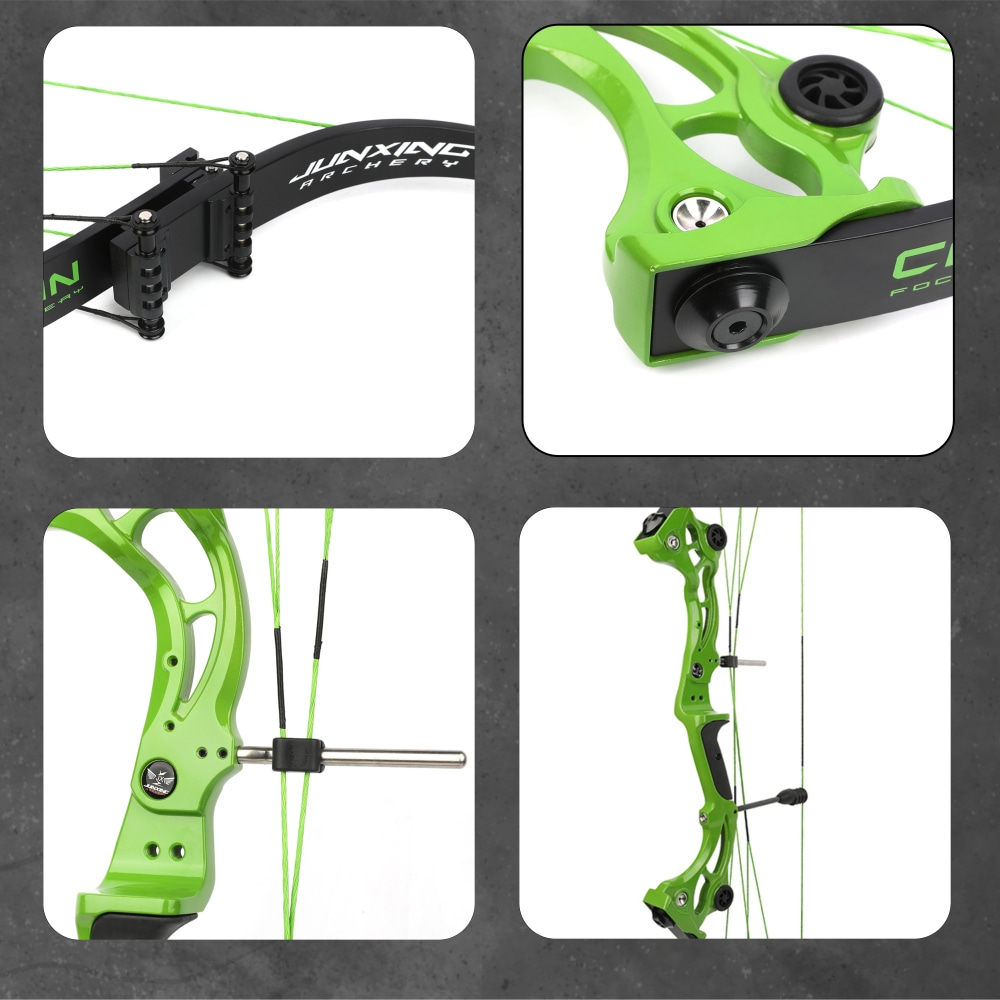 F164 Recurve Bow Hunting Fishing 320FPS Compound Archery Shooting