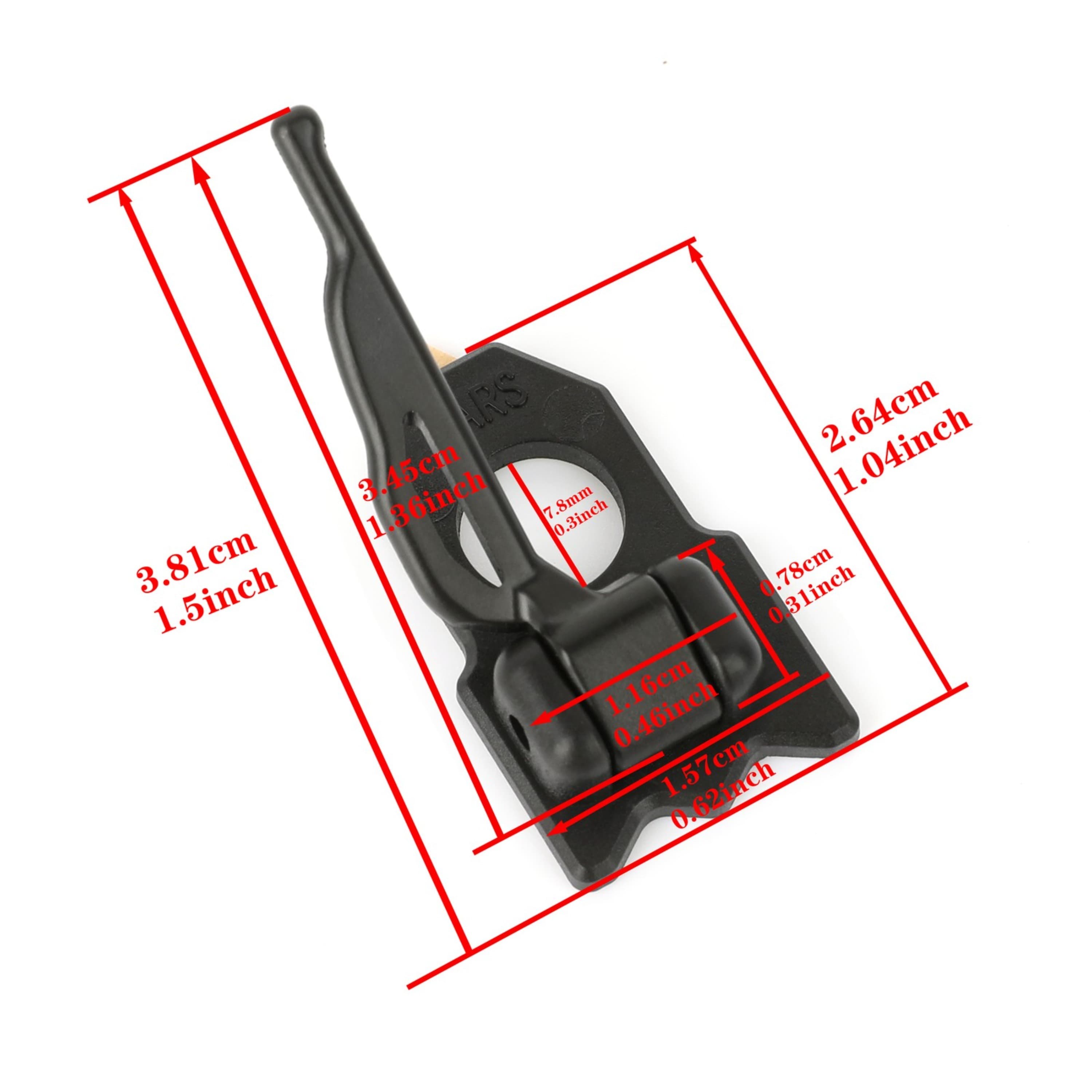 DECUT Arrow Rest Recurve Bow Shooting Adhesive Plastic Archery
