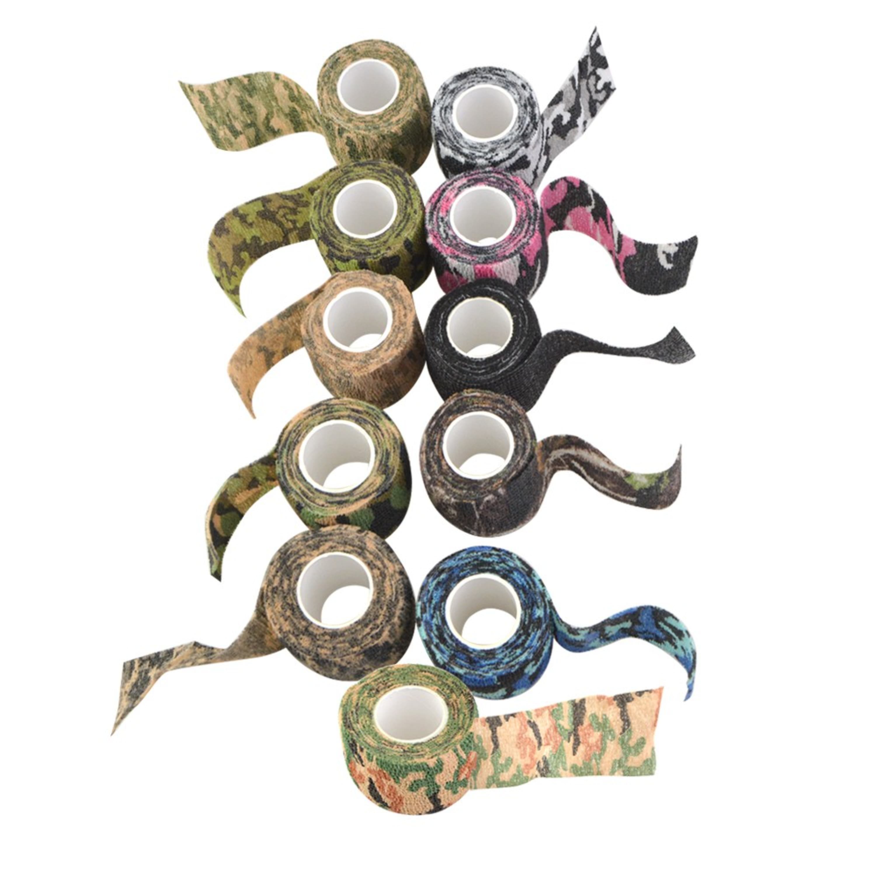 Camouflage Wrap Tape for Hunting & Shooting Gear 3 Rolls