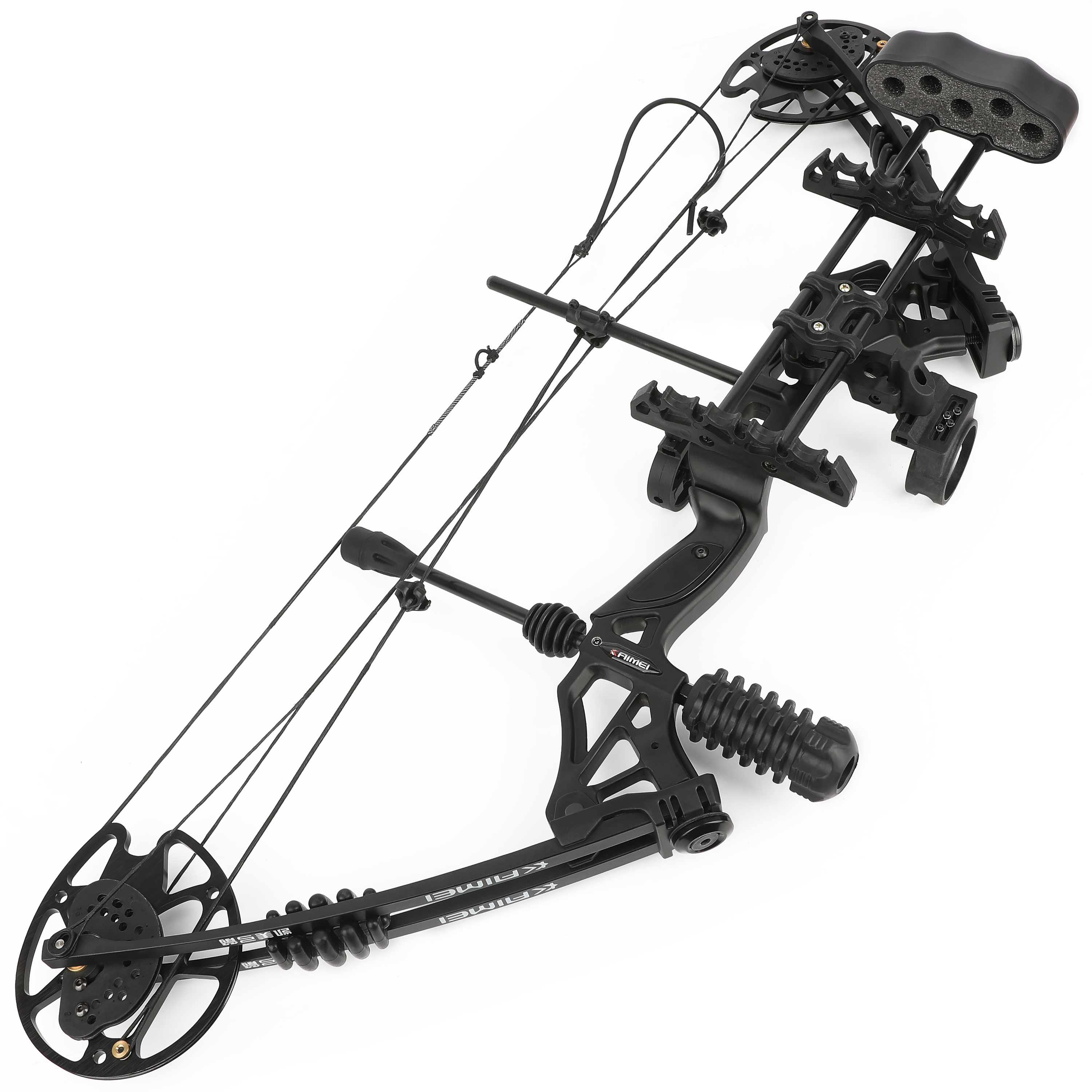 Kaimei Han Compound Bow 30-60lb Red Camo Set