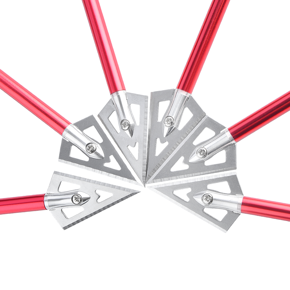 Precision Aluminum Mini Bolts for Crossbows (50-80 lbs) – Pack of 6