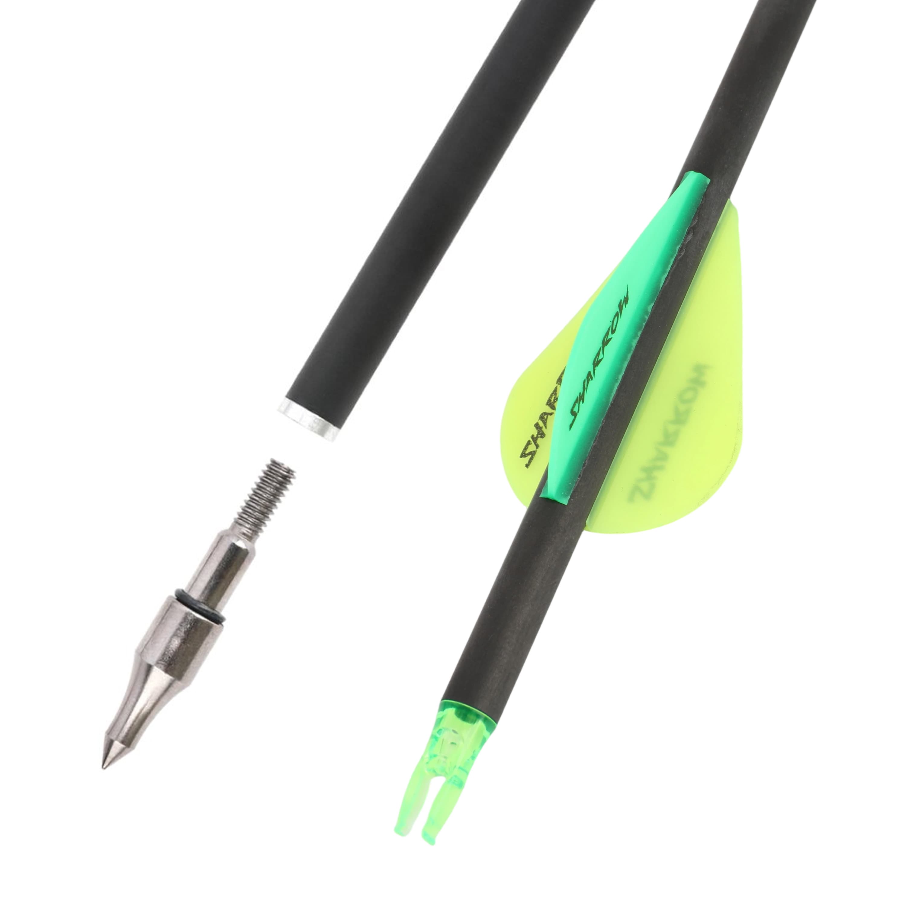 30" Pure Carbon Arrows SP300-800 for Recurve/Compound Archery