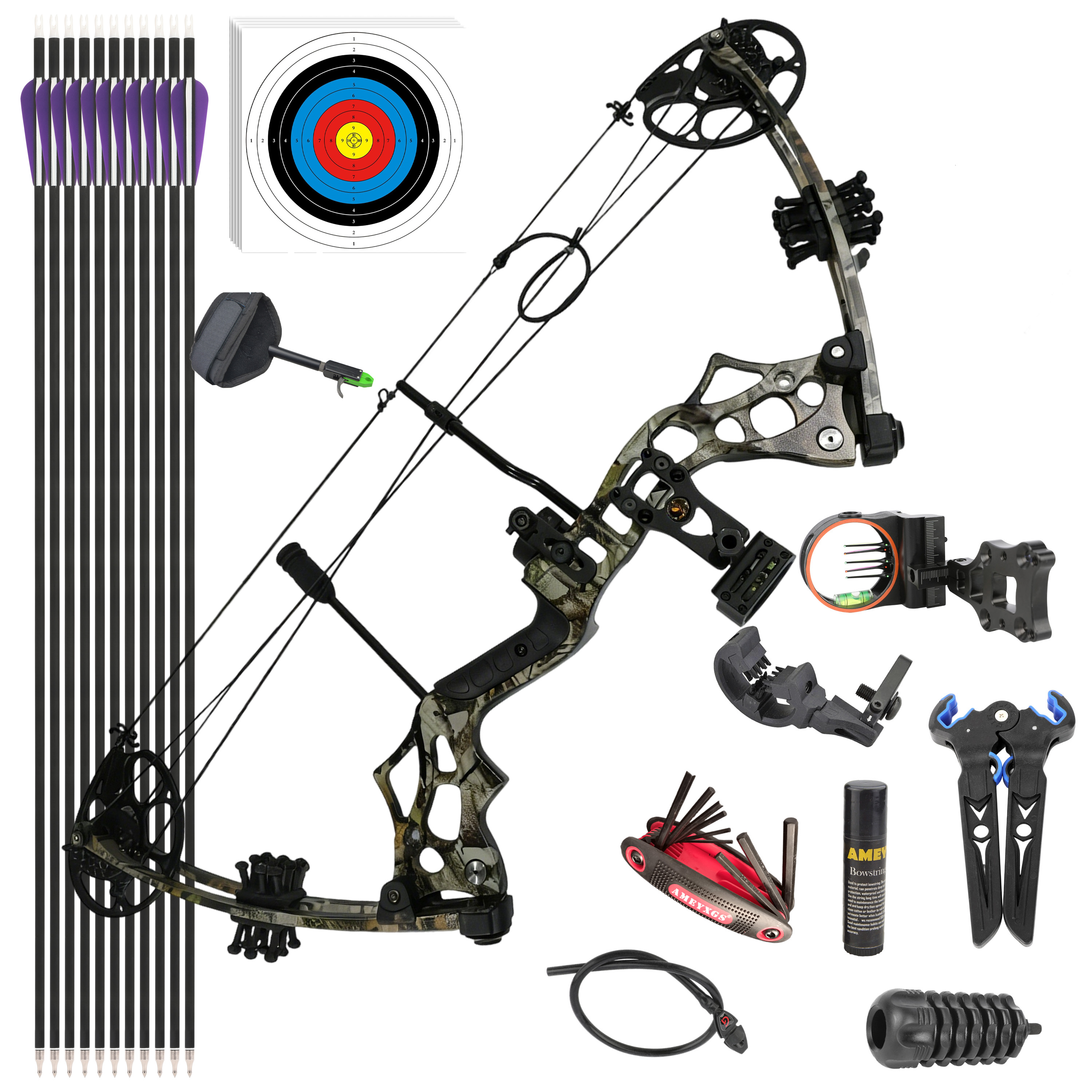 SHARROW Thor 3.0 Compound Bow 30-70lbs Dual Cam Hunting Bow