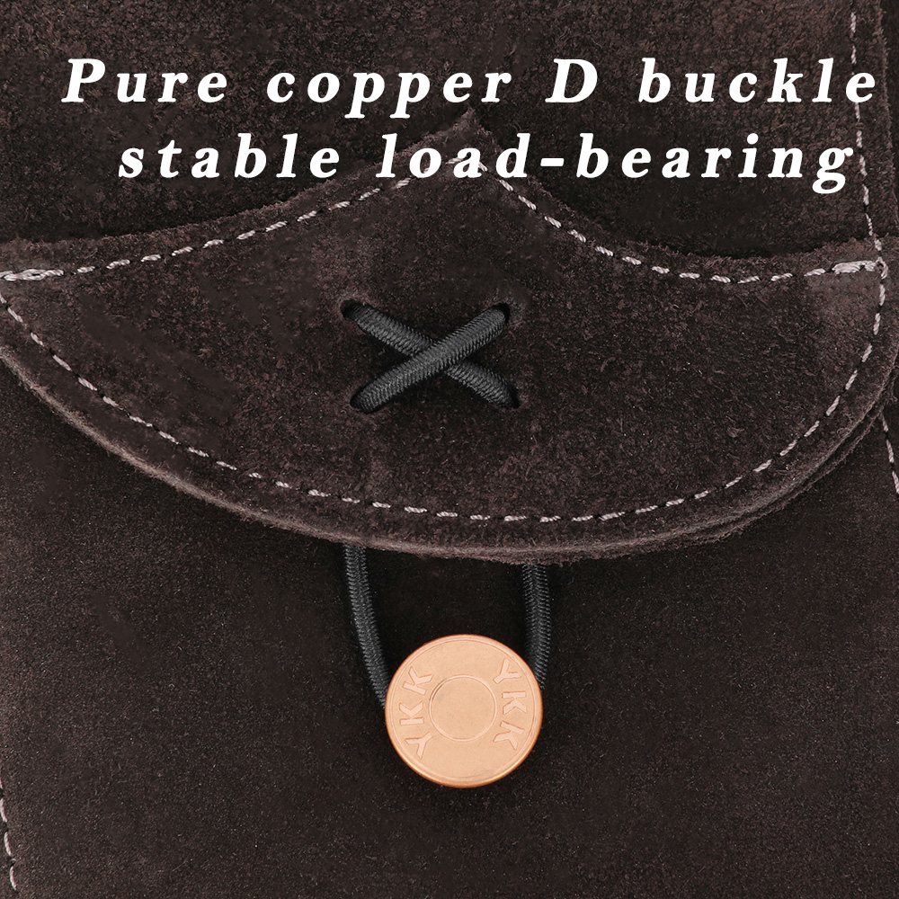 Wilderness Reverse Quiver Leather Arrows Bag Magnetic D Buckle