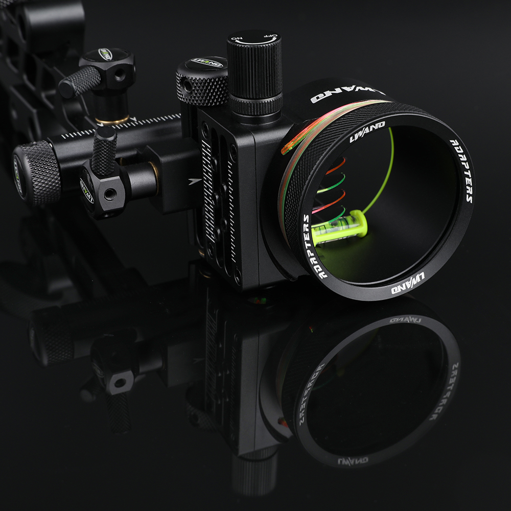 M2 Long-Range Micro-Adjustable 5-Pin Sight Black Alloy 262g