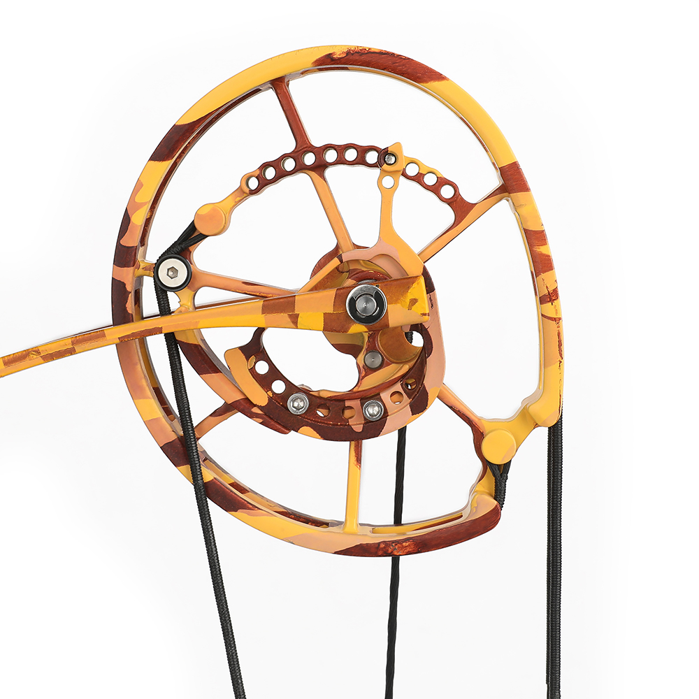 Yellow Camo Dual-Use Compound Bow Kit 30–60lbs