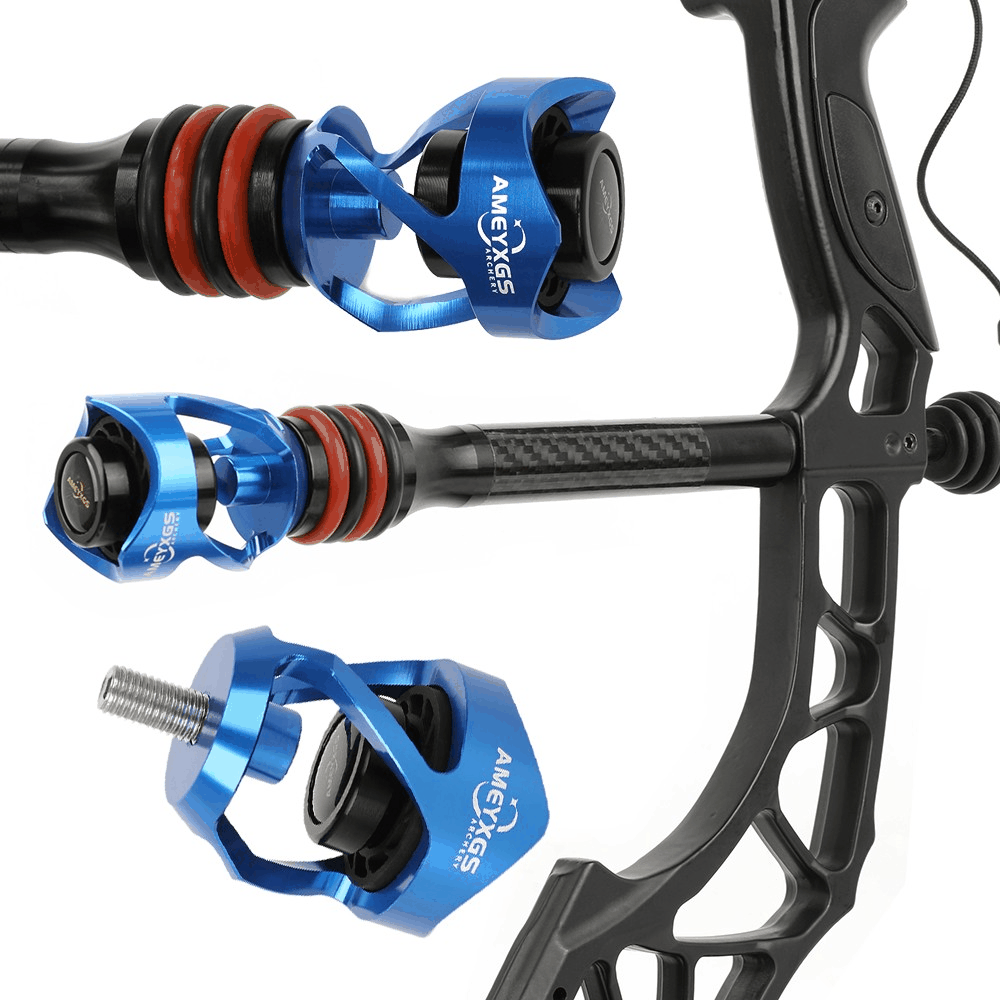 Archery Compound bow Bow Stabilizer Vibration Silencer Damper