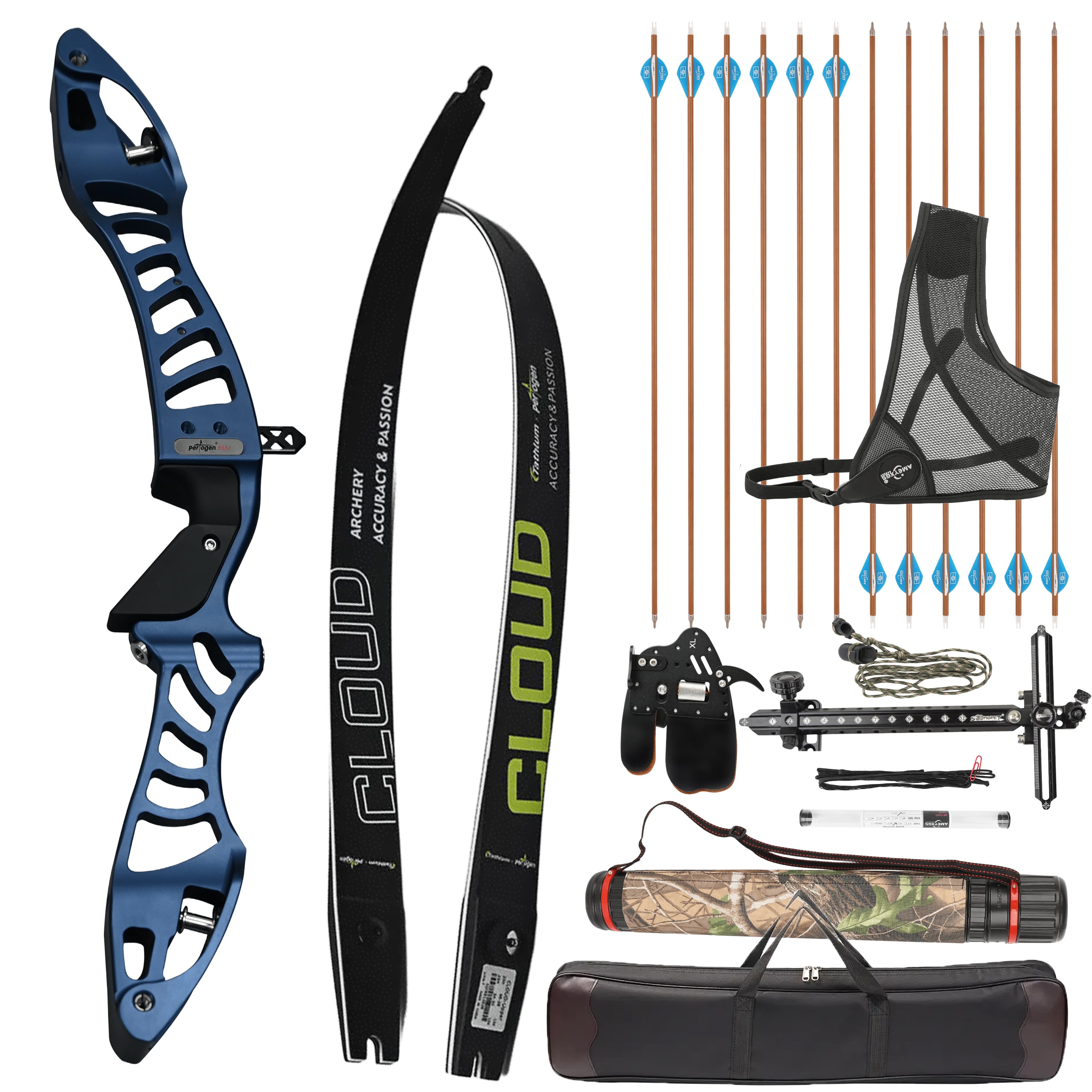 Archery 16-30lbs ILF Recurve Bow Kit Takedown Bow