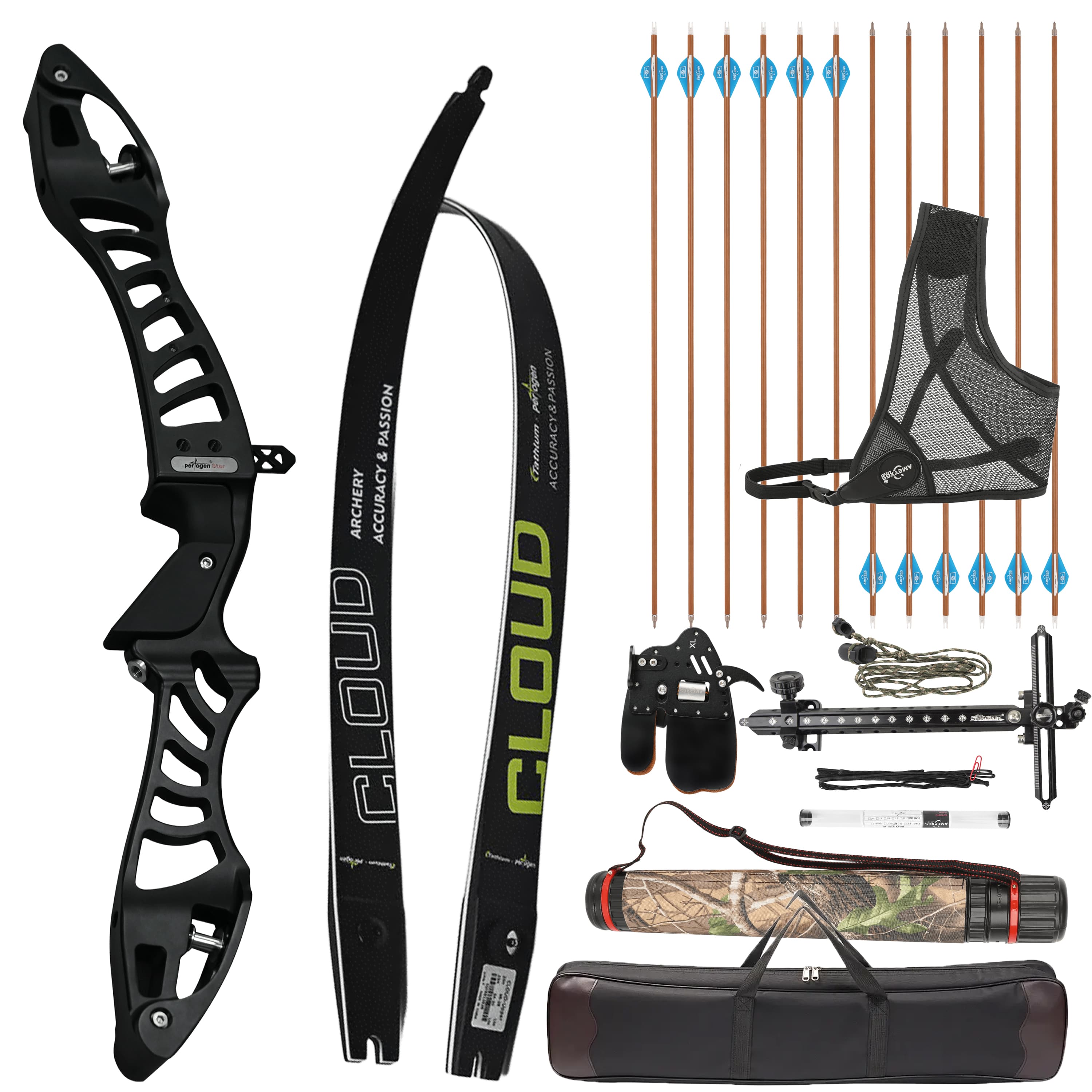 Archery 16-30lbs ILF Recurve Bow Kit Takedown Bow